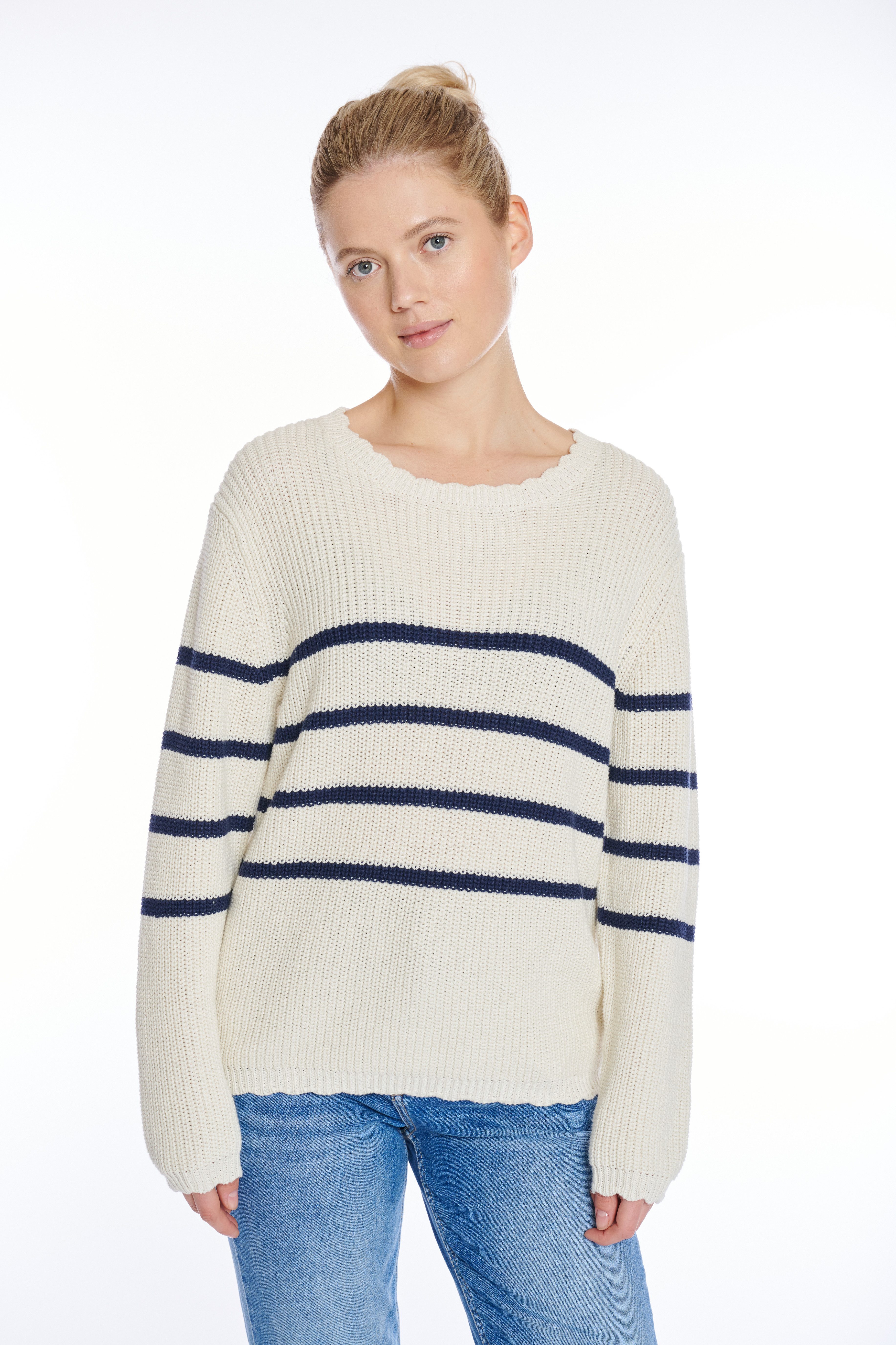 HaILY’S Strickpullover LS C SK Vi44olet günstig online kaufen