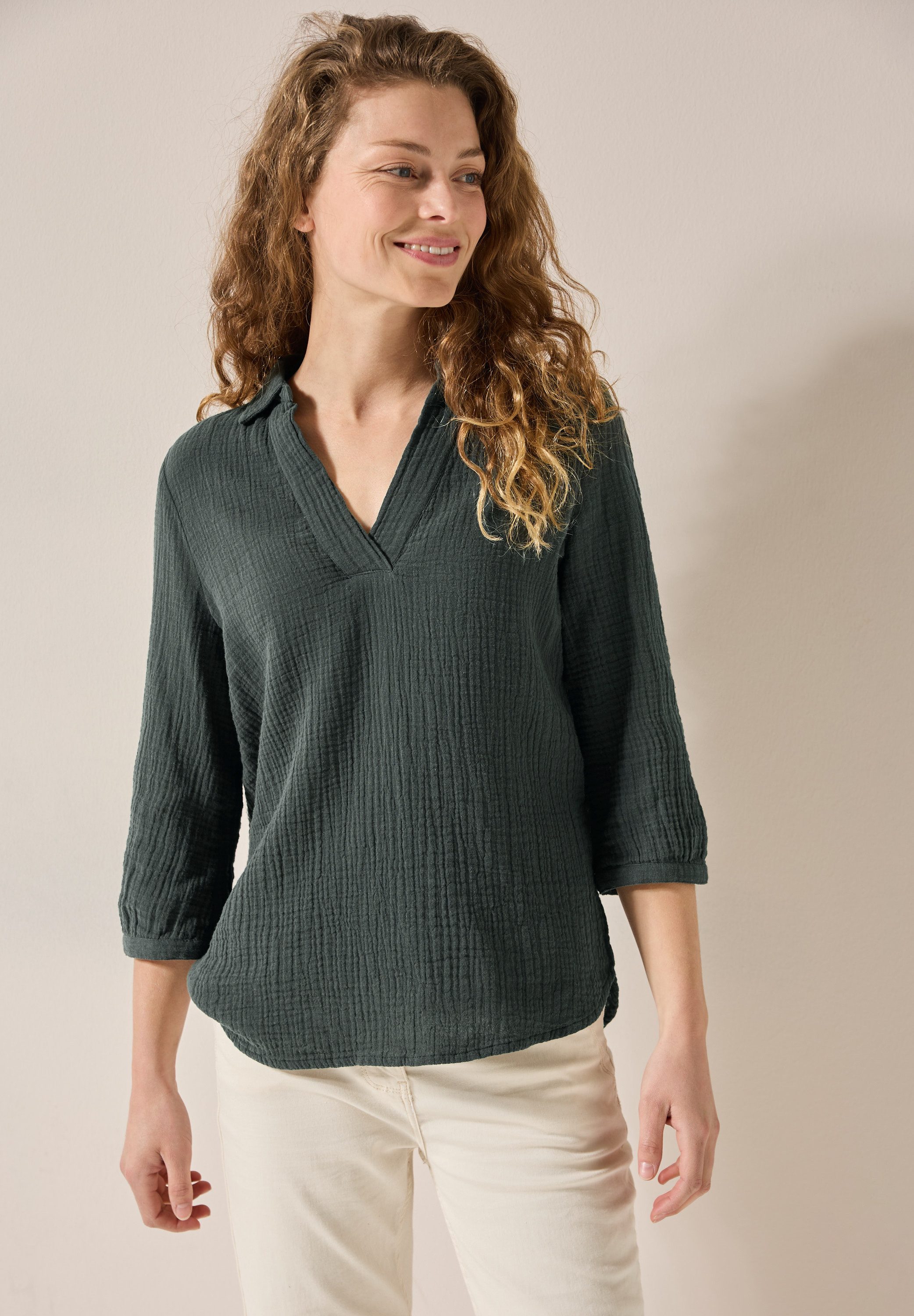 Klassische Bluse