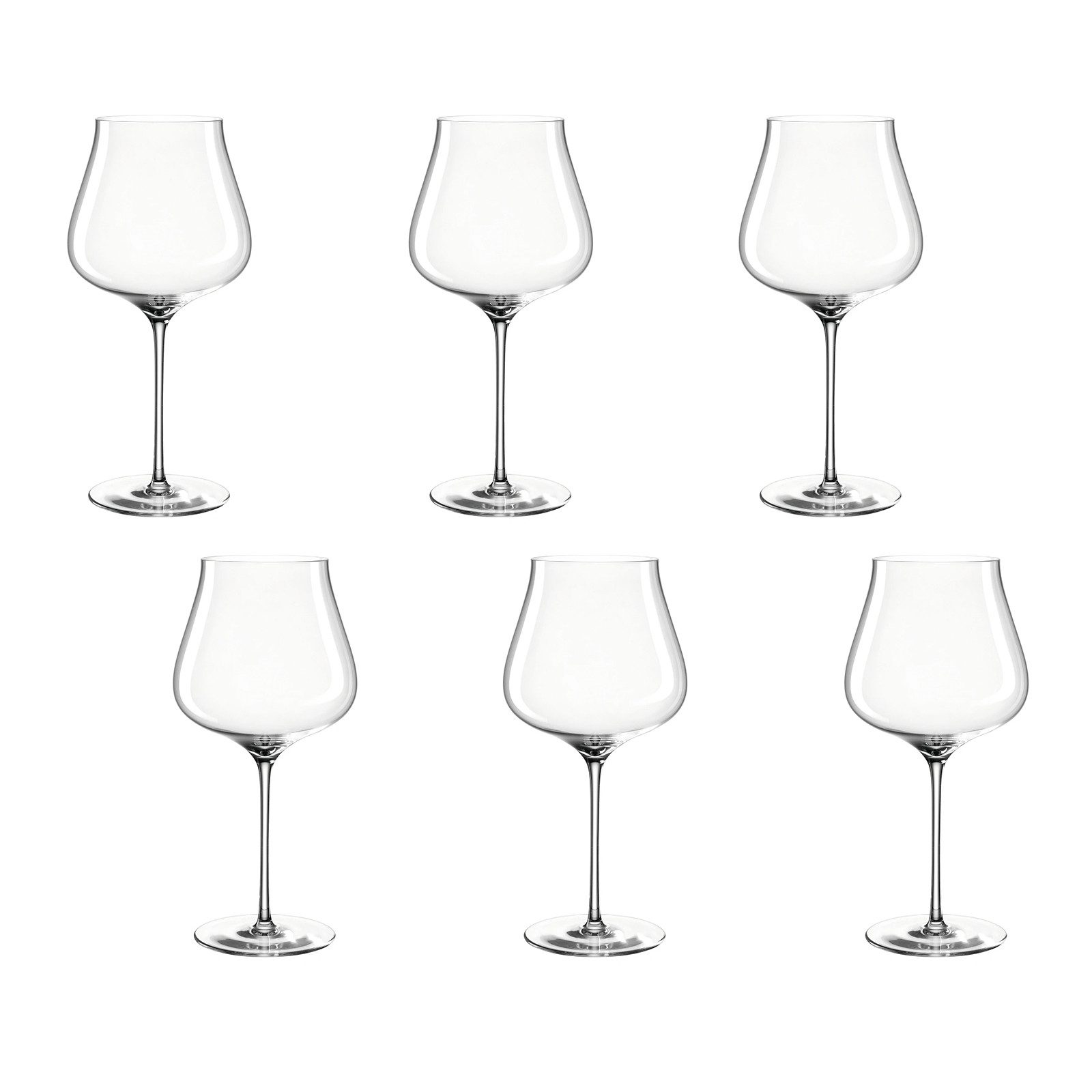 LEONARDO Rotweinglas Burgunderglas 6er Set 770 ml BRUNELLI, 6-tlg., Glas. € 66,99