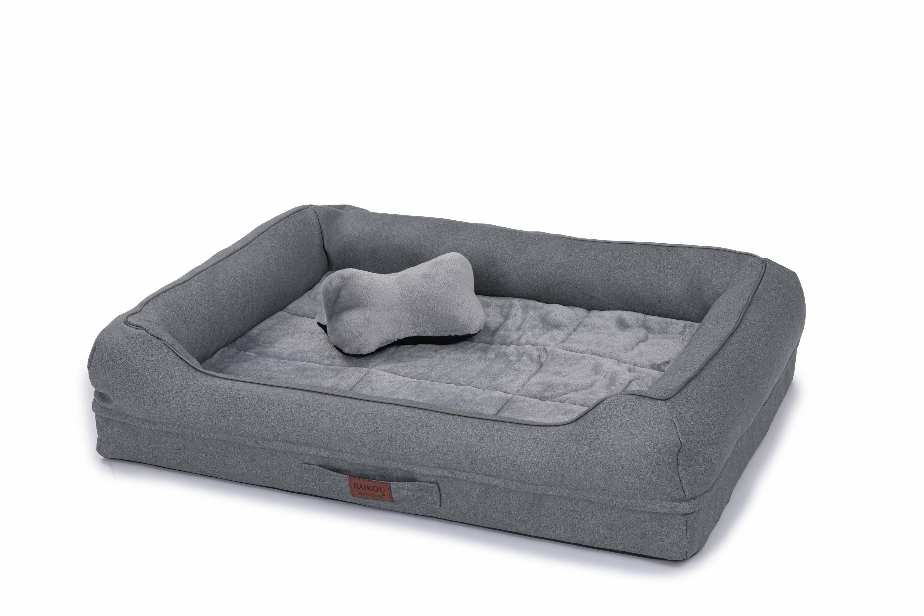 RAIKOU Hundematte Hundebett mit Abnehmbarem Kissen, günstig online kaufen