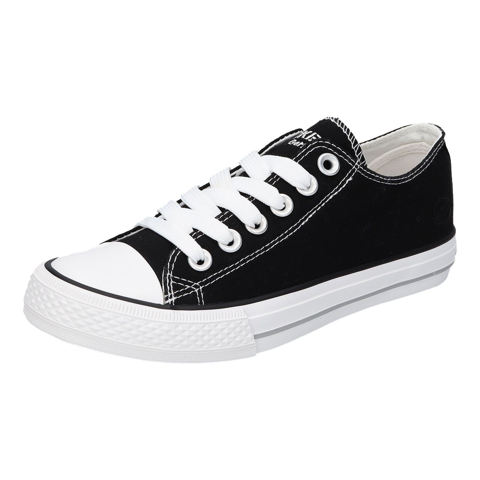 Dockers by Gerli Sneaker Canvas Sneaker mit Ösen an Schaftinnenseite günstig online kaufen