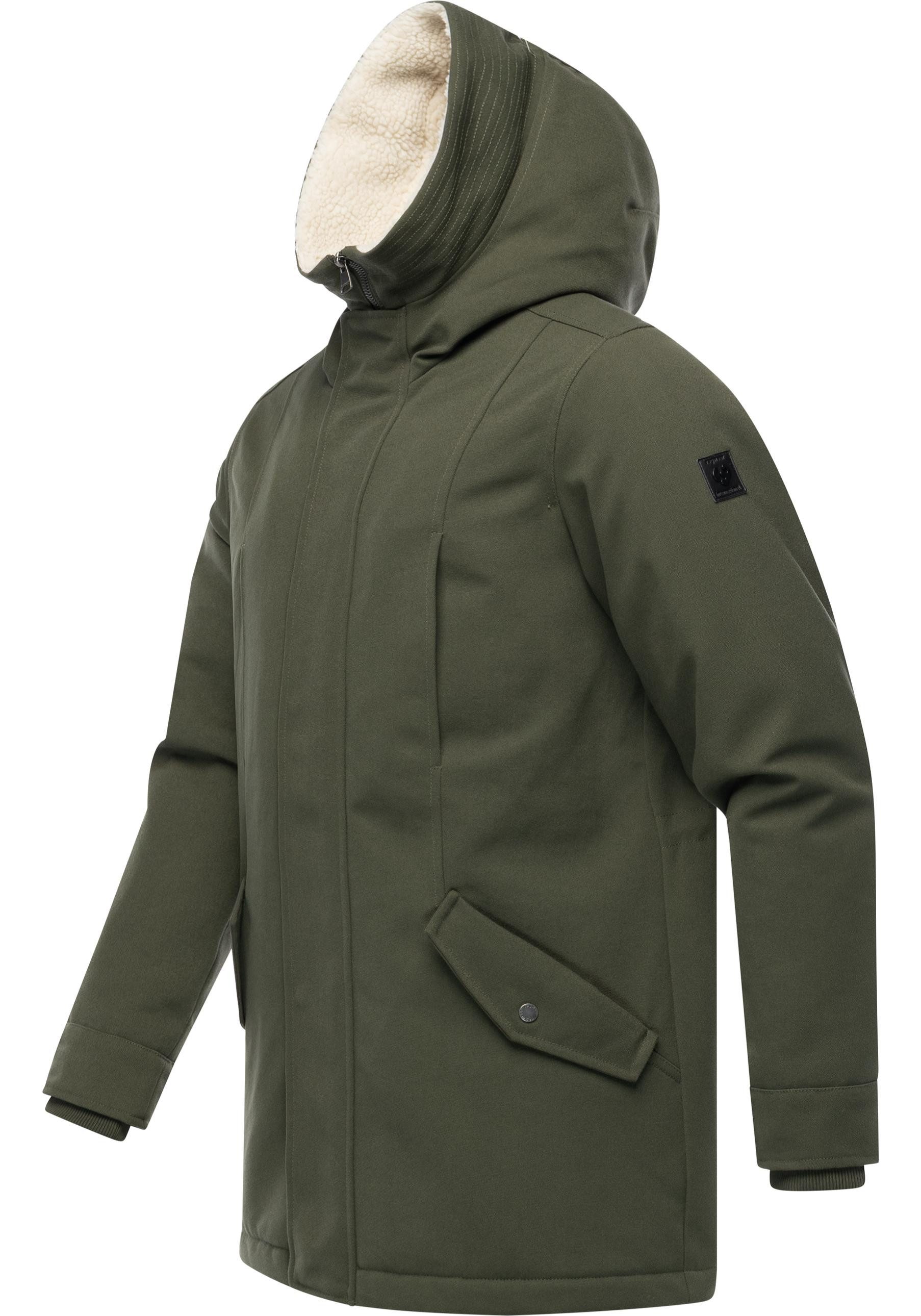 Ragwear Kurzmantel Mr Cany YOUMODO Wasserdichter Herren Wintermantel mit Ka günstig online kaufen