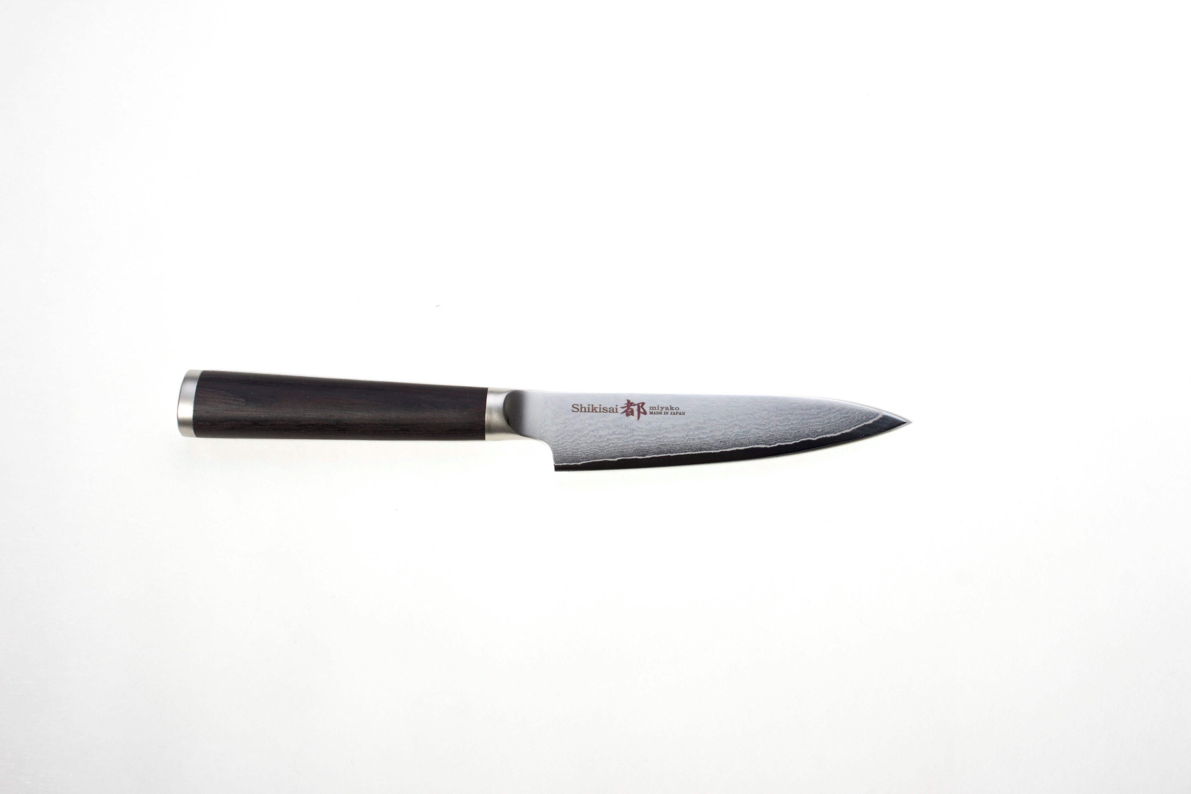 Shizu Hamono Japan Damastmesser Allzweckmesser 11 cm Profi Kochmesser