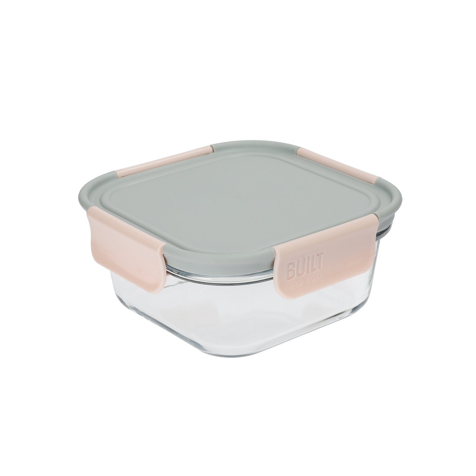 Neuetischkultur Vorratsdose Lunchbox rechteckig, 700 ml Glas/Kunststoff, Kunststoff, (1-tlg) Mindful