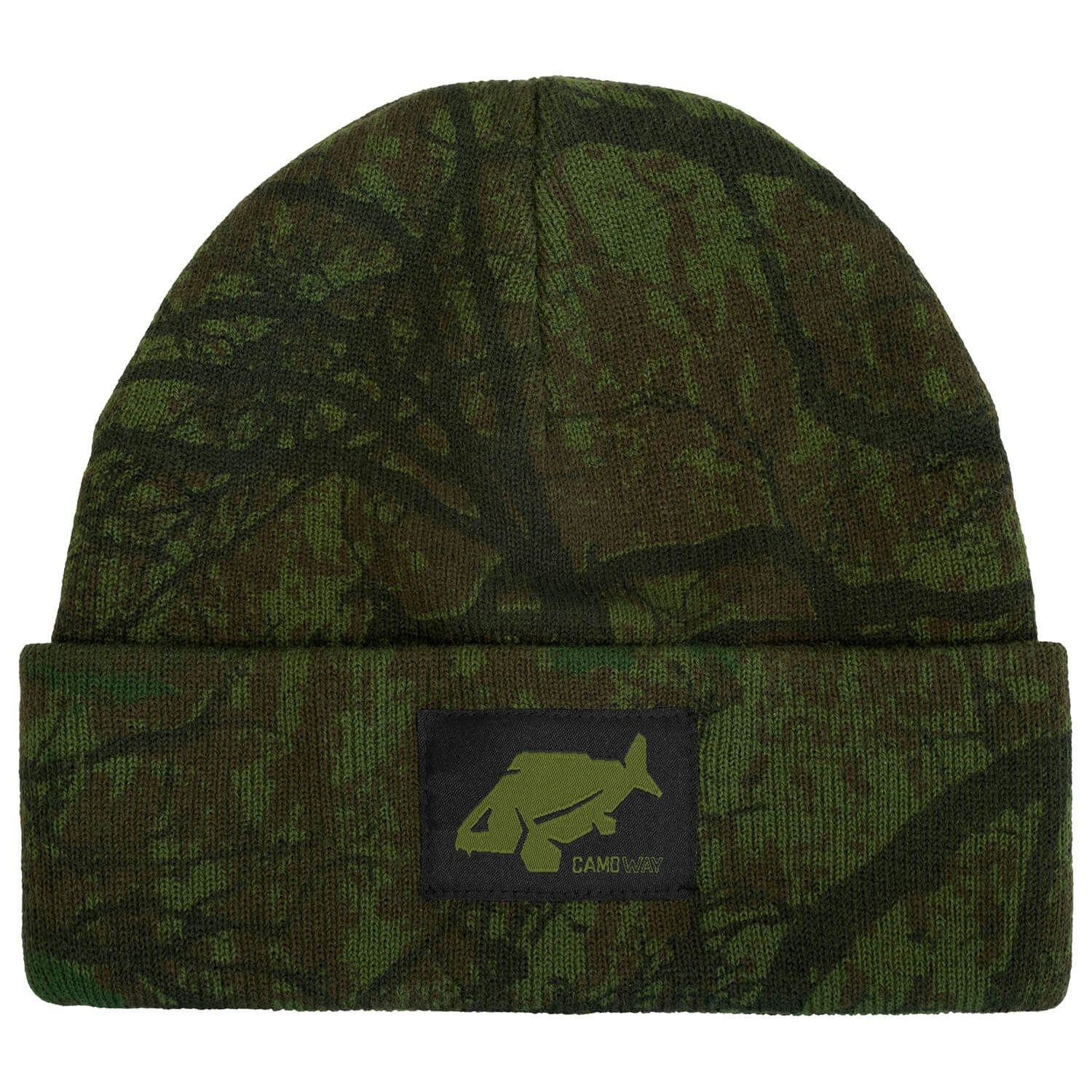 Delphin.sk Beanie Delphin Beanie Strickmütze Outline Grün Camo Herren günstig online kaufen