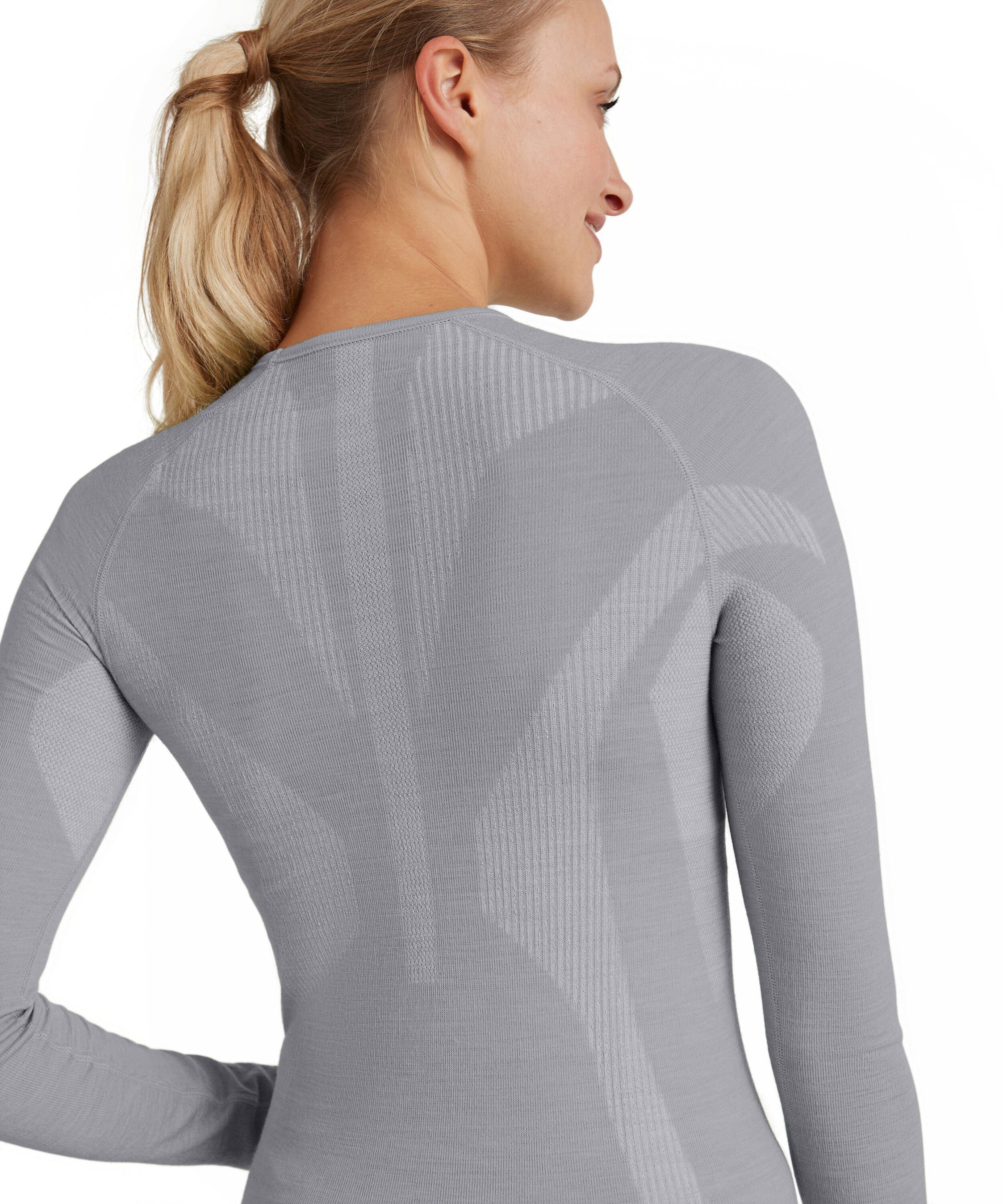 FALKE Funktionsshirt FALKE Langarmshirt Wool-Tech (1-tlg., 1) aus Merinowolle für kalte bis sehr kalte Temperaturen