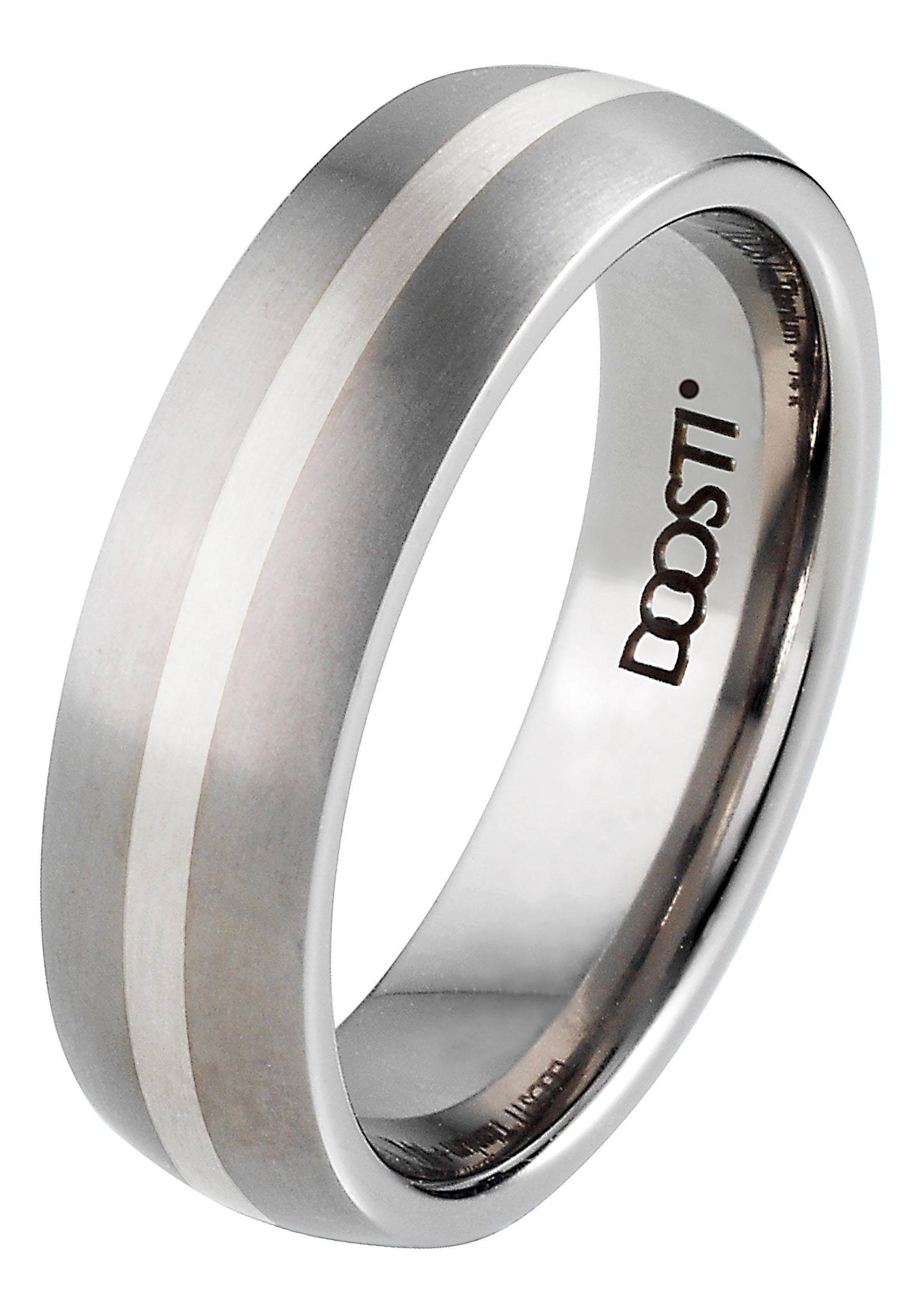 DOOSTI Trauring Schmuck Geschenk Silber Germany, Trauring LIEBE, 925 ohne Made in o. Ehering Partnerring Zirkonia mit