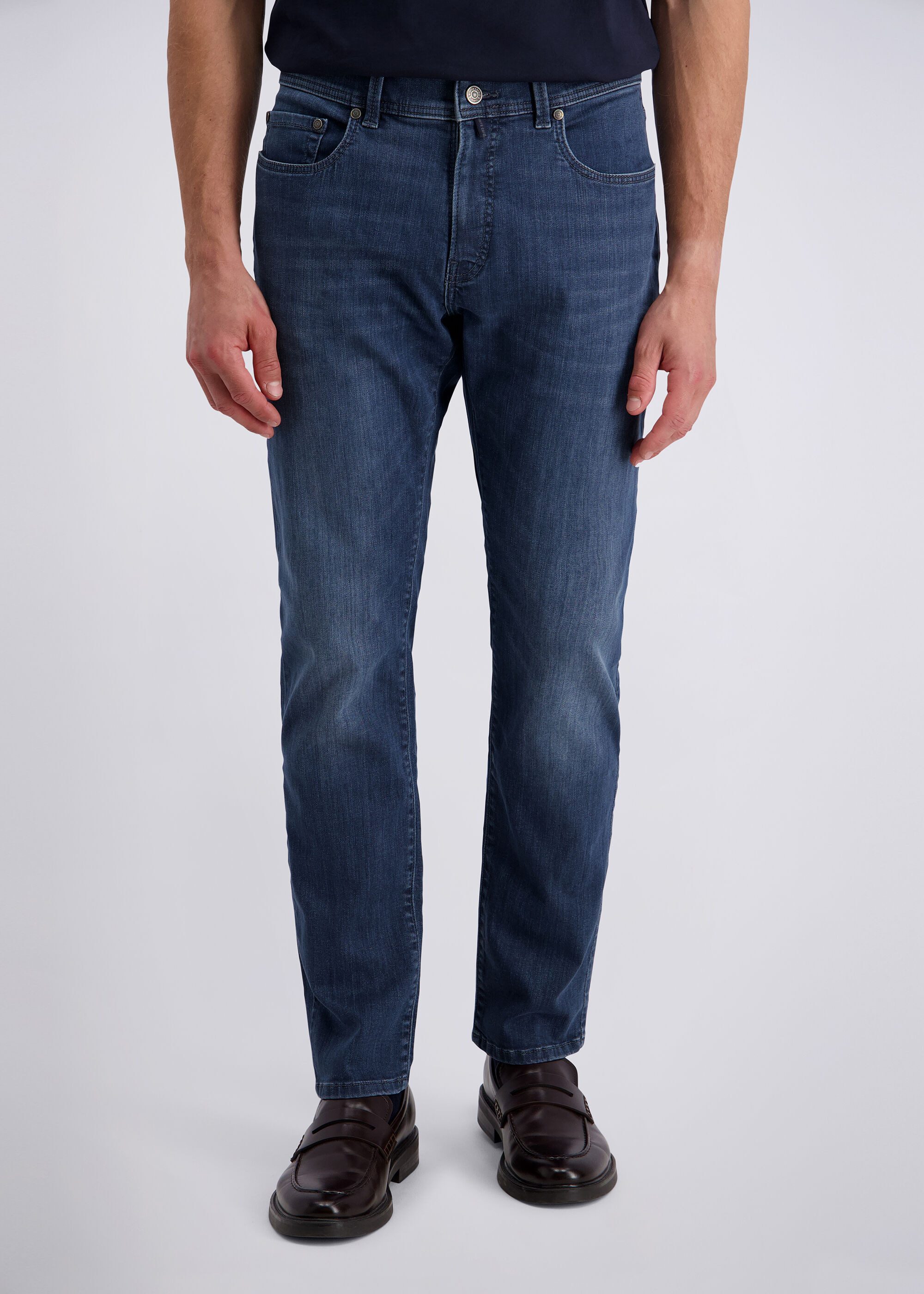 Pierre Cardin Tapered-fit-Jeans Lyon im Stone-Washed-Look günstig online kaufen