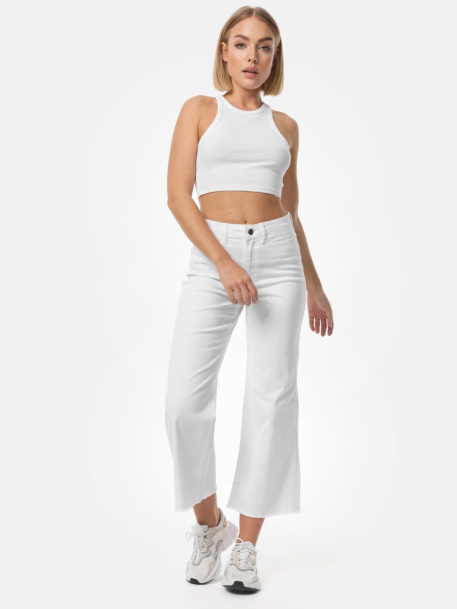 Tazzio Bootcut-Jeans F113 Damen Flared Jeanshose günstig online kaufen