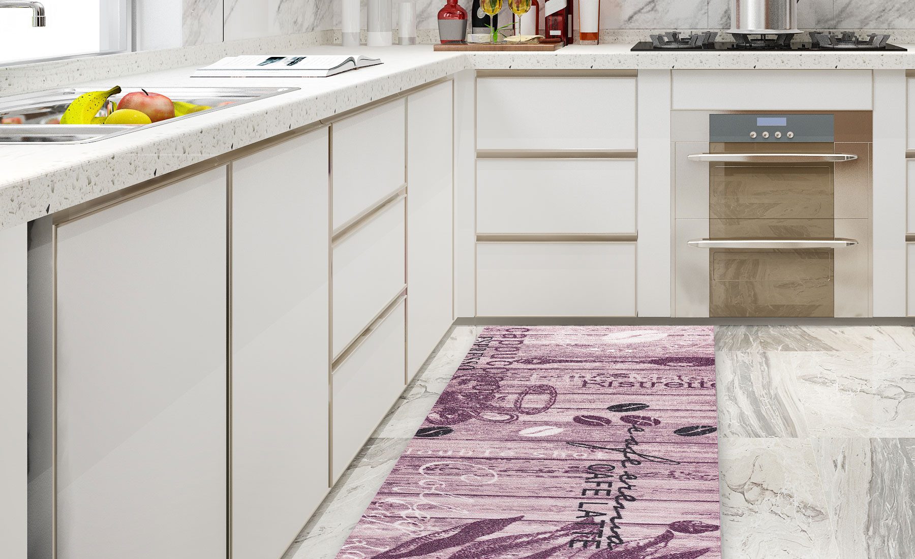 Jungengel Teppich Waschbarer Teppich JE Premium, Mehrfarbig, Gemustert, Rut günstig online kaufen