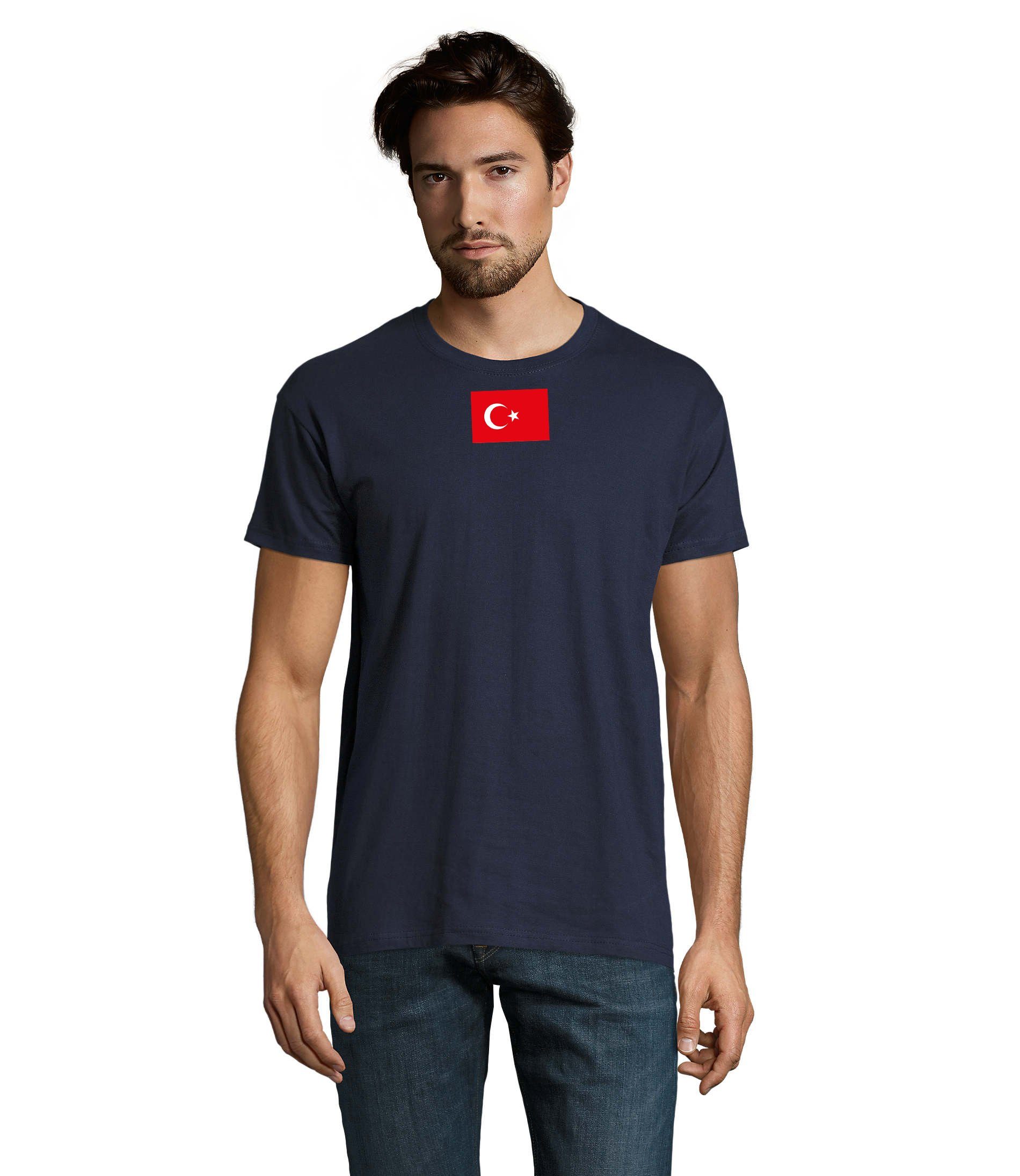 Blondie & Brownie T-Shirt Herren Türkei Turkey Ukraine USA Army Armee Nato Peace Air Force Navyblau