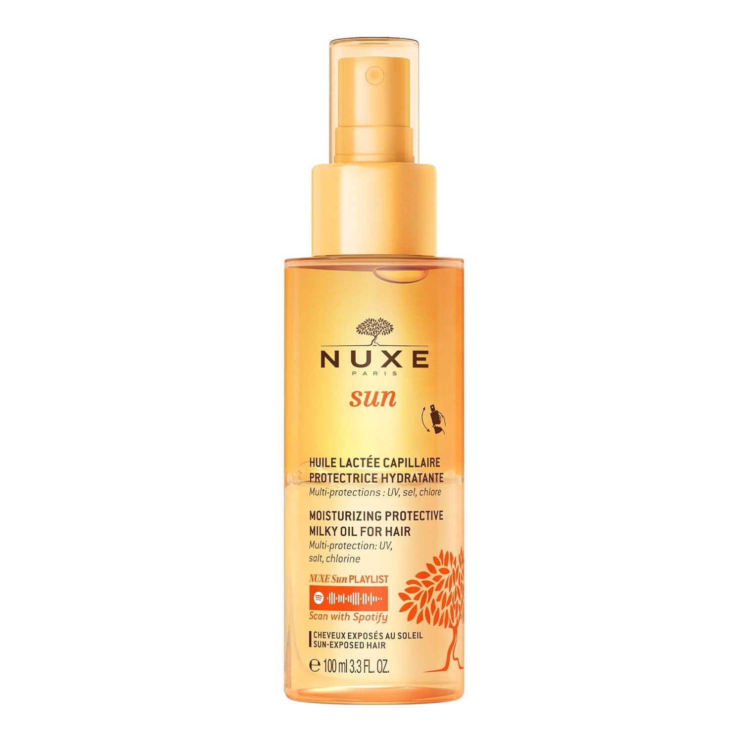 Nuxe Bodylotion Sun Moisturising Protective Milky Oil Packung, 1-tlg., 100 ml BodyLotion