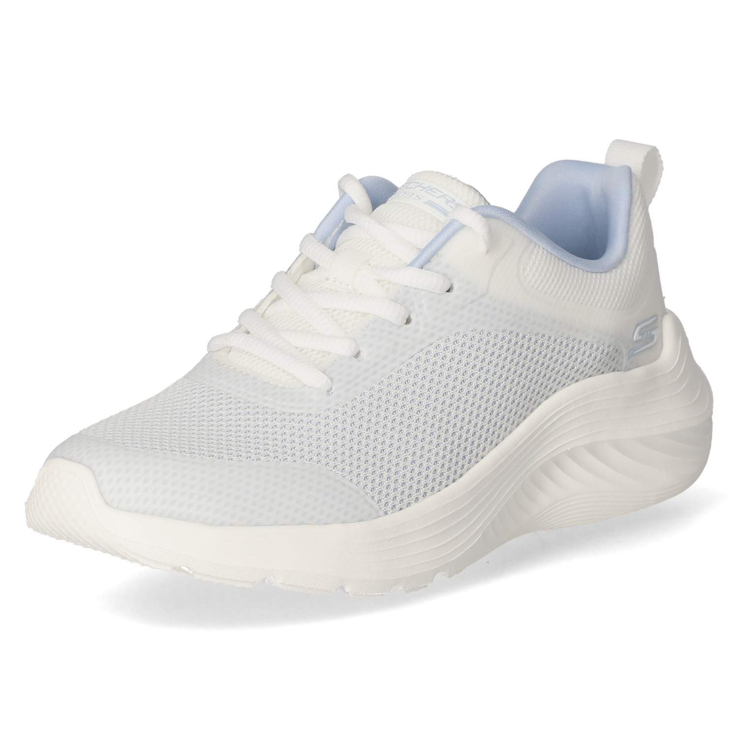 Skechers Skechers 117681 LTGY Damen Textil & Synthetik grau Schnürschuh günstig online kaufen