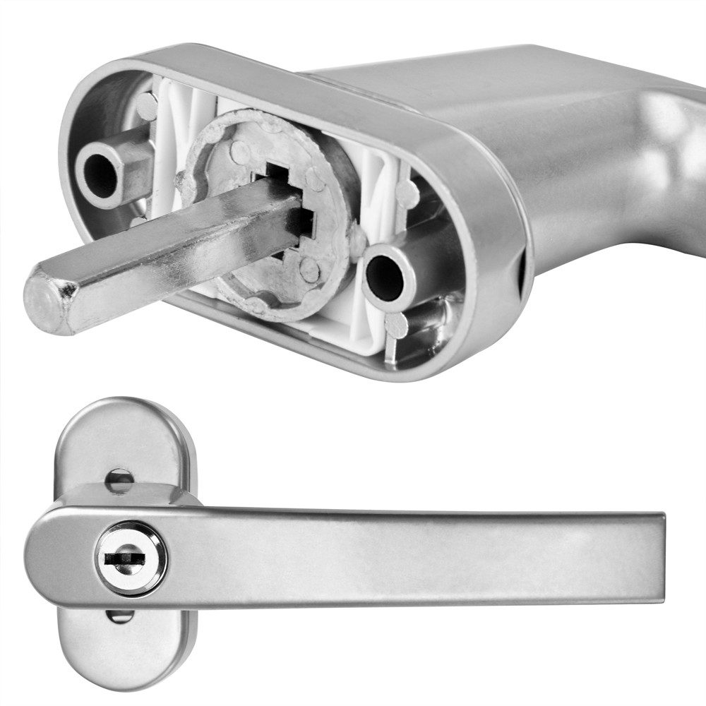 monzana Fenstergriff, 10x, Abschließbar Edelstahl 35mm günstig online kaufen
