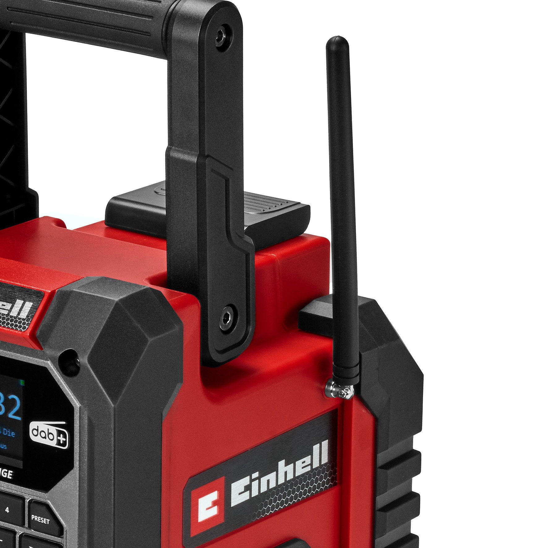 Einhell TE-CR 18 Li DAB+/FM/BT - Solo Baustellenradio (Digitalradio (DAB), FM-Tuner mit RDS, 10 W, ohne Akku)