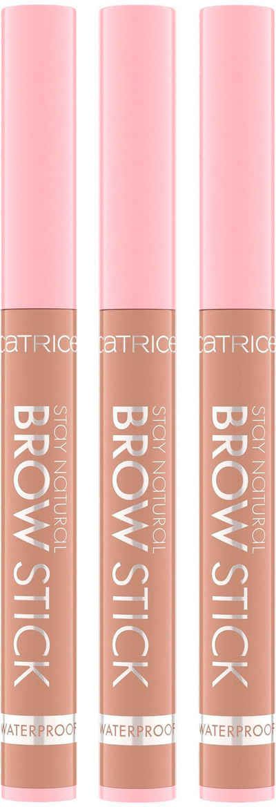 Catrice Augenbrauen-Stift Stay Natural Brow Stick, 3-tlg.