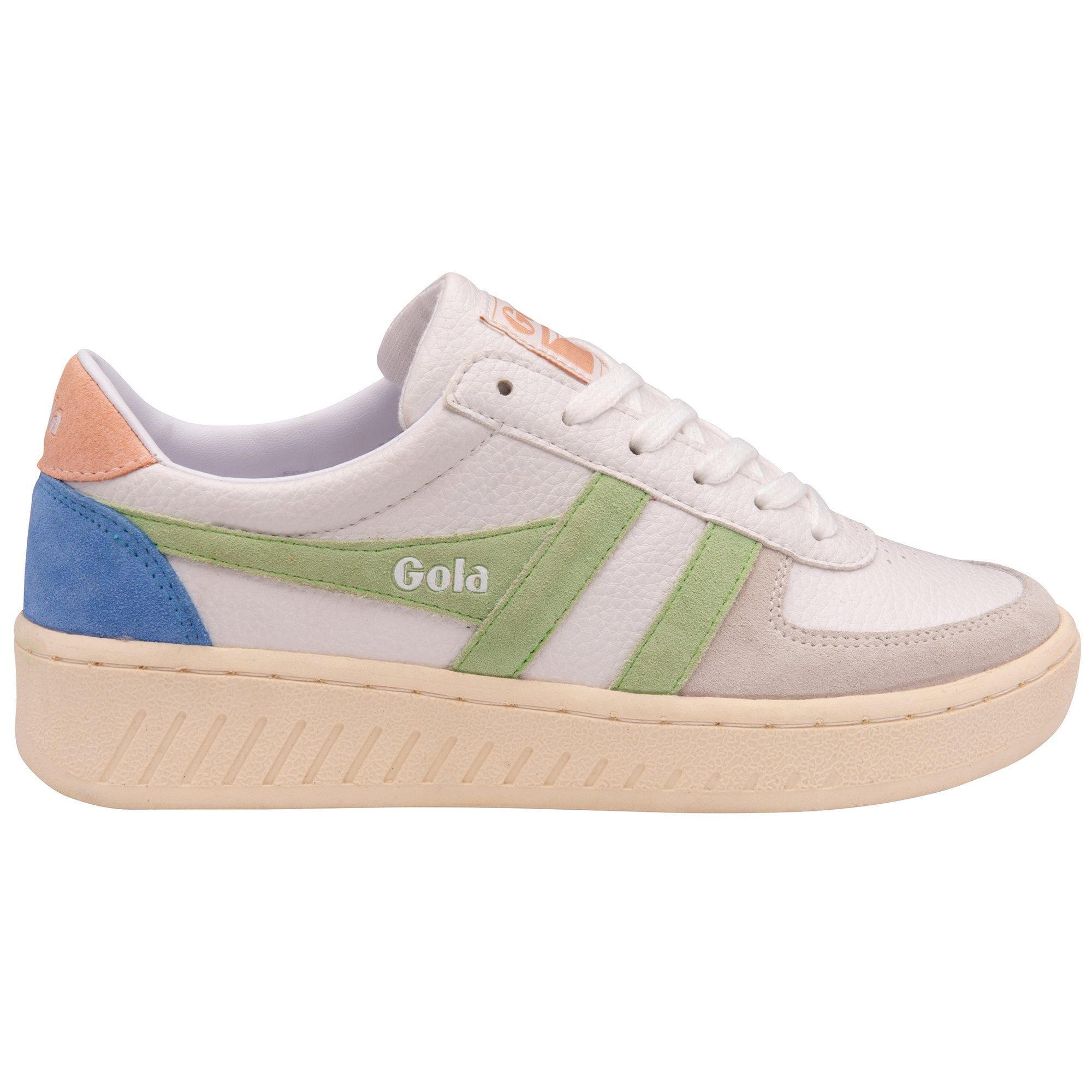 Gola Grandslam Trident weiss/grün/pink Damen Sneaker