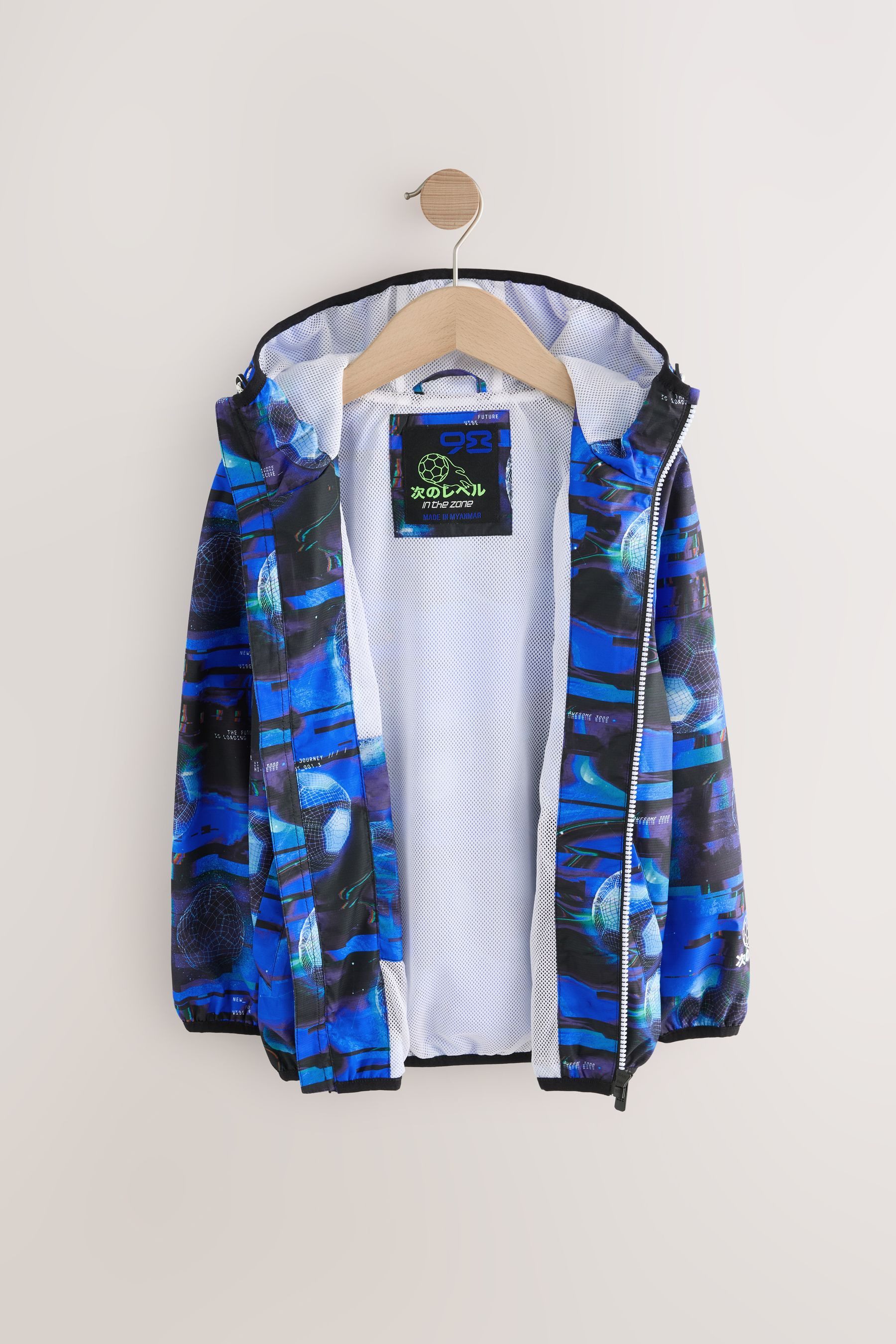 Next Regenjacke Wasserabweisende Cagoule-Jacke (1-St)