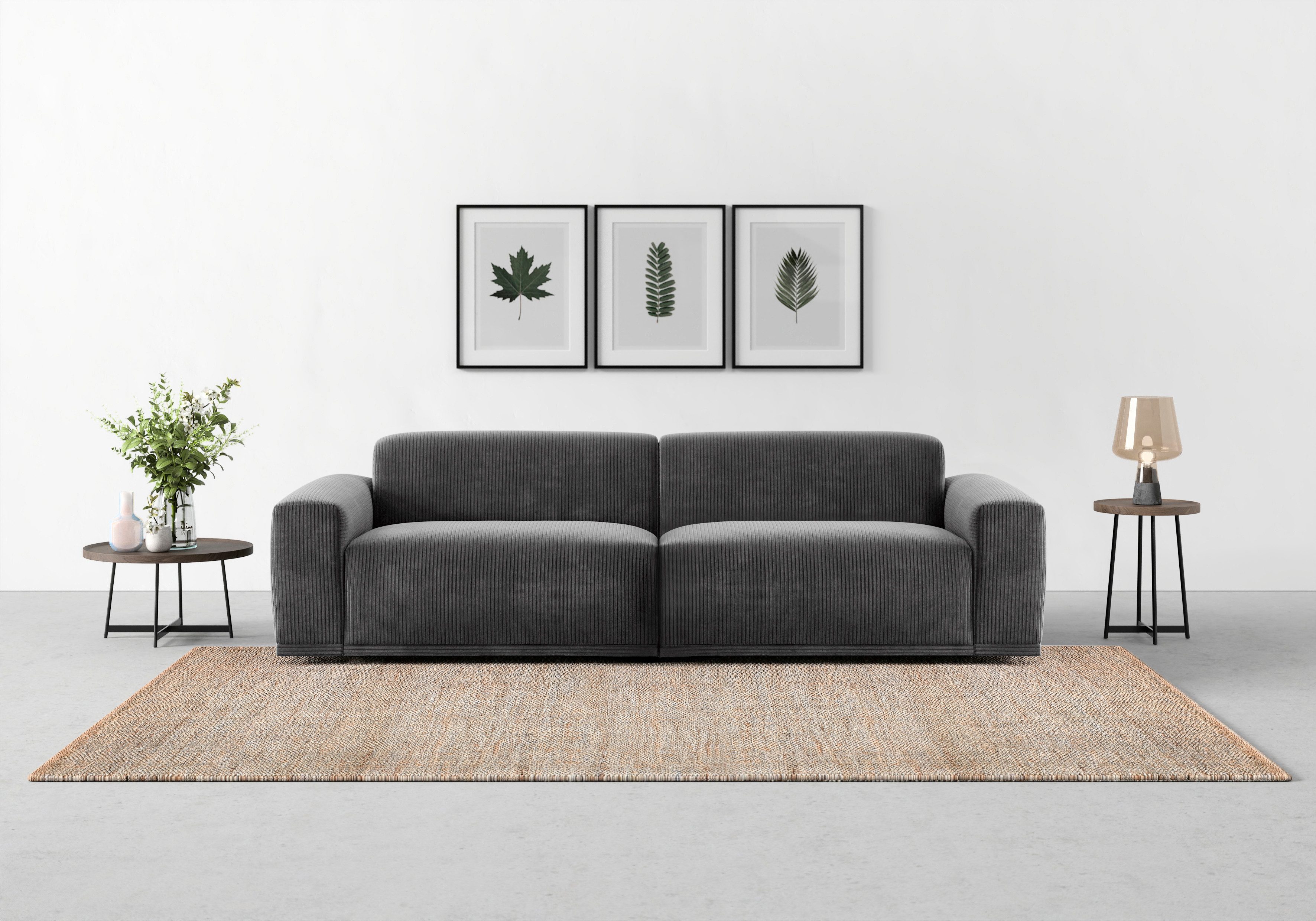 TRENDMANUFAKTUR Big-Sofa Braga, mit hochwertigem Kaltschaum, günstig online kaufen