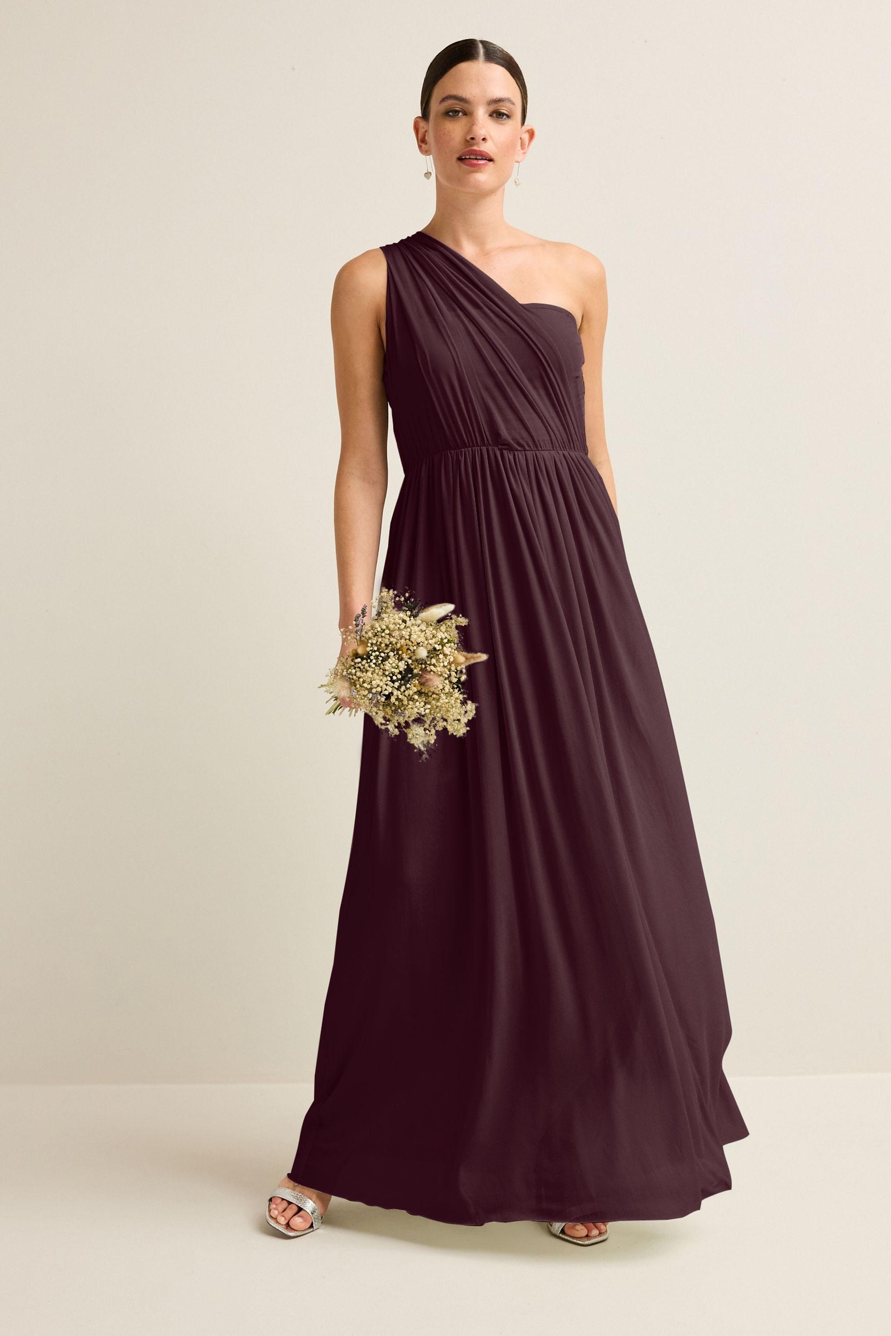 Next Partykleid Multiway-Brautjungfernkleid aus Mesh (1-tlg) – Bild 5 von 5