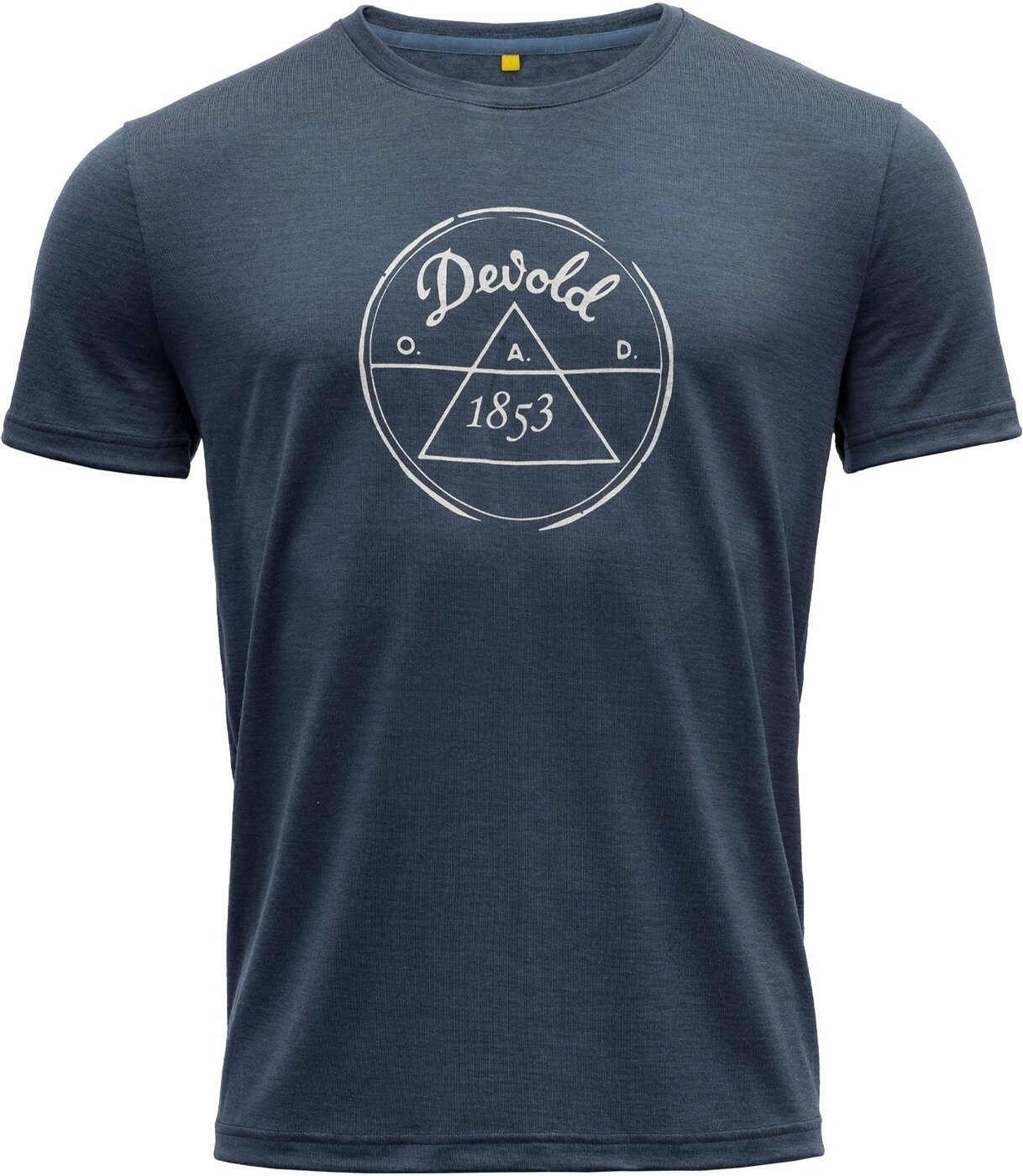 Devold T-Shirt DEVOLD 1853 MERINO 150 T-Shirt blau