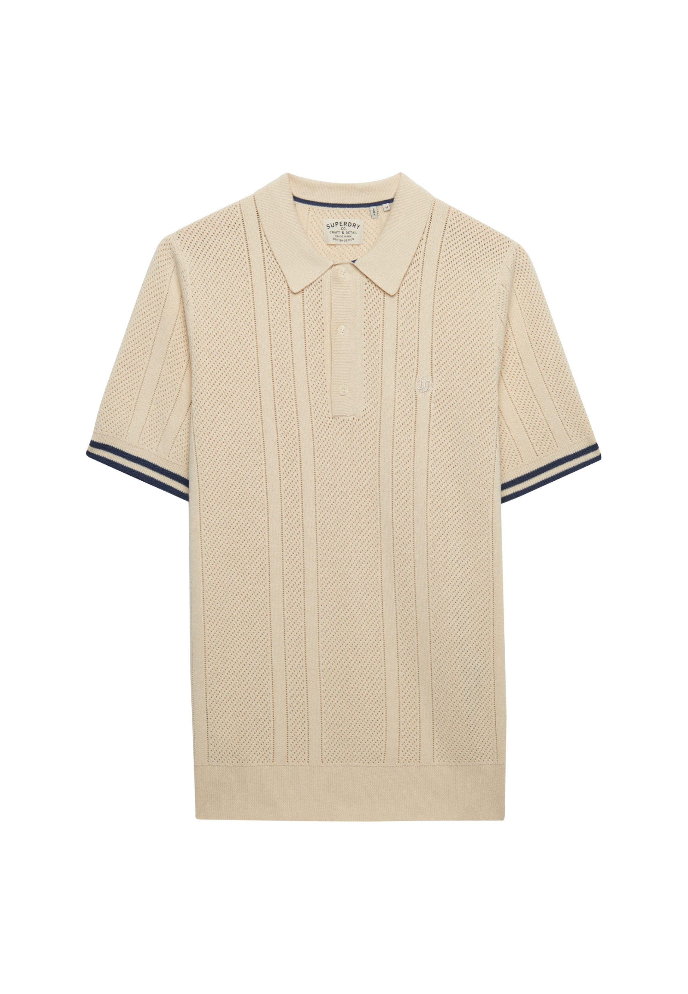 Poloshirt KNITTED TEXTURE S/S POLO