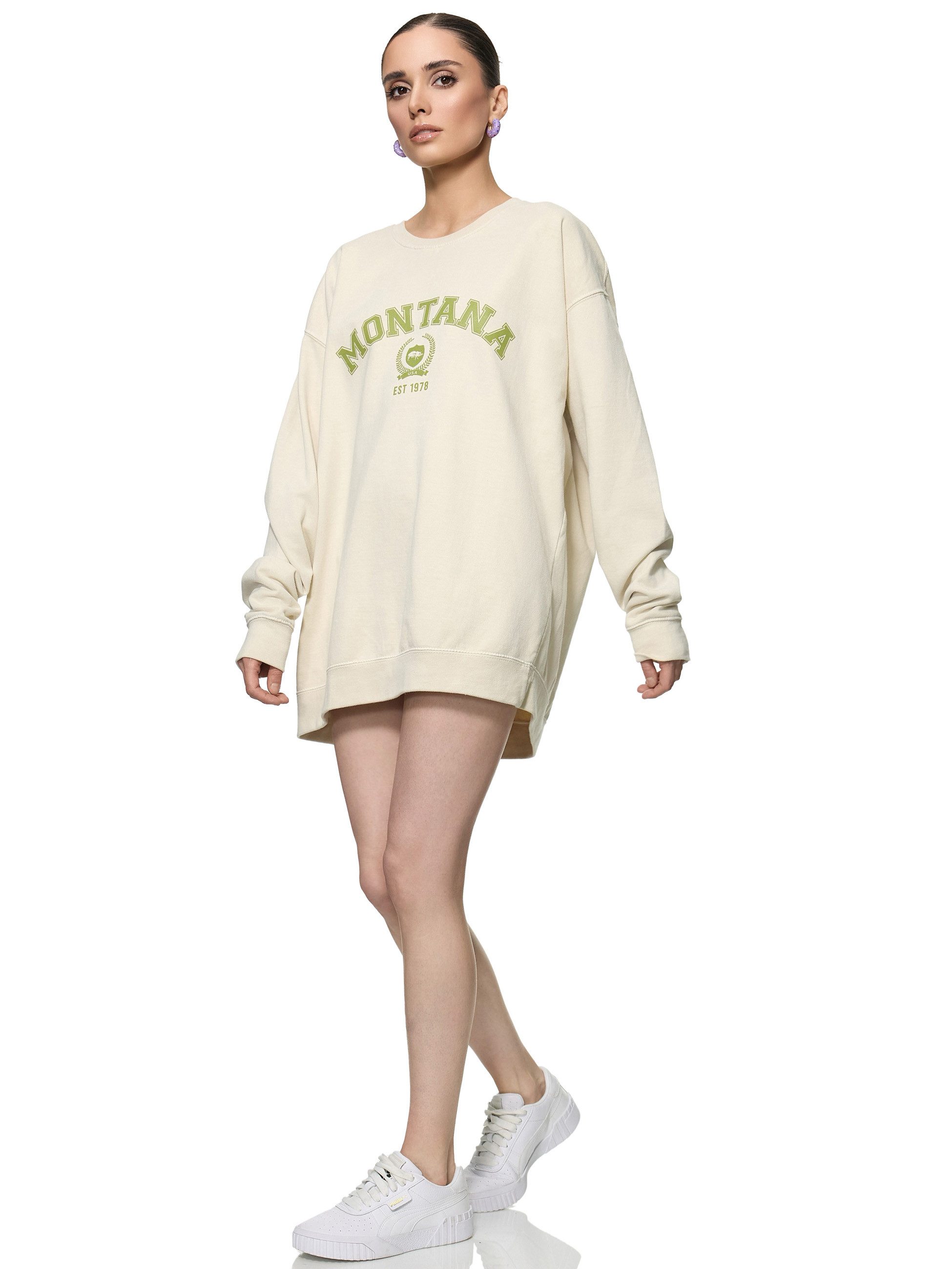 Worldclassca Sweatshirt Worldclassca Oversized Sweatshirt MONTANA günstig online kaufen