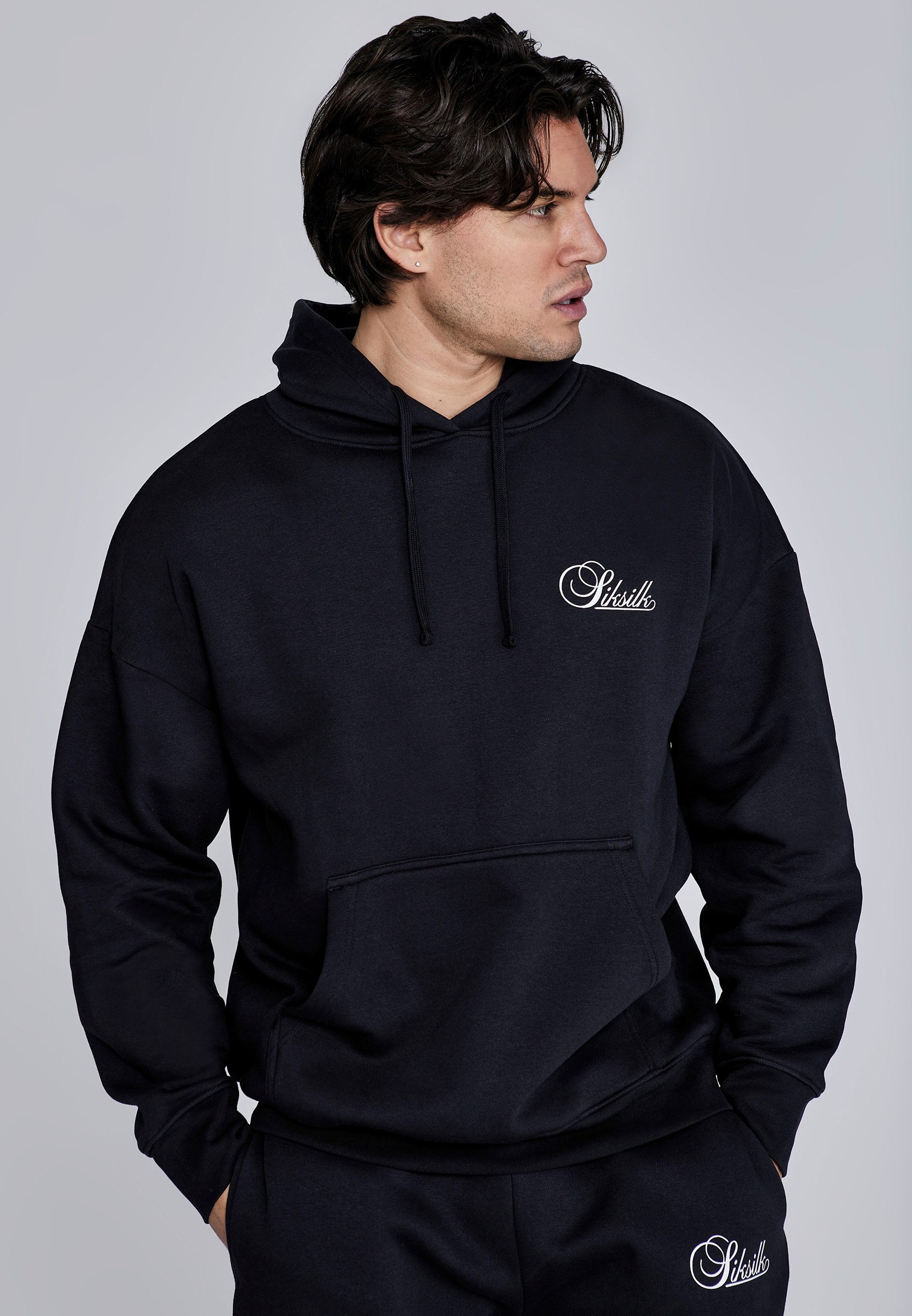 Siksilk Sweatanzug SikSilk Herren Hoodie und Jogginghose Set