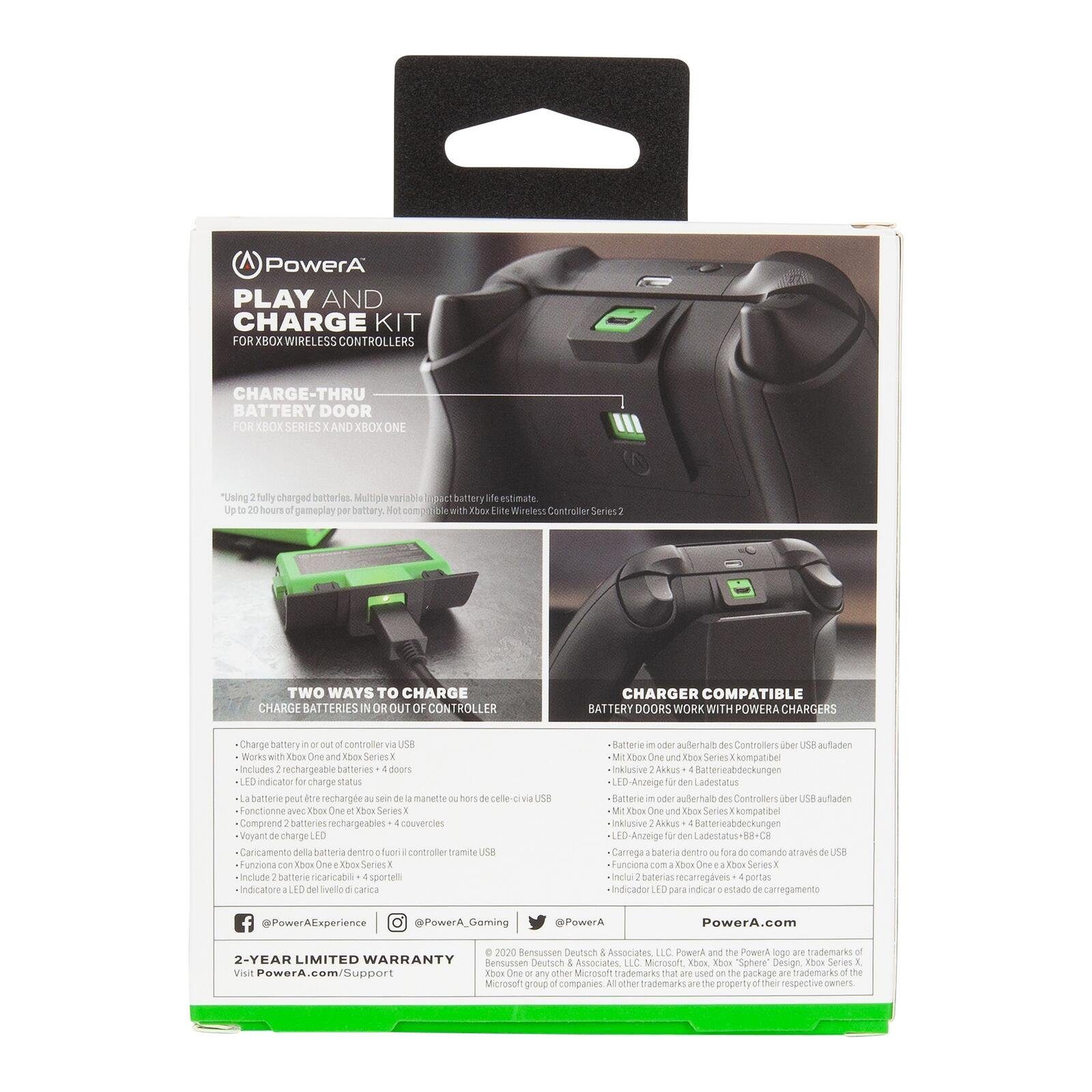 PowerA PowerA Play & Charge Kit for Xbox Series X, S Mäuse