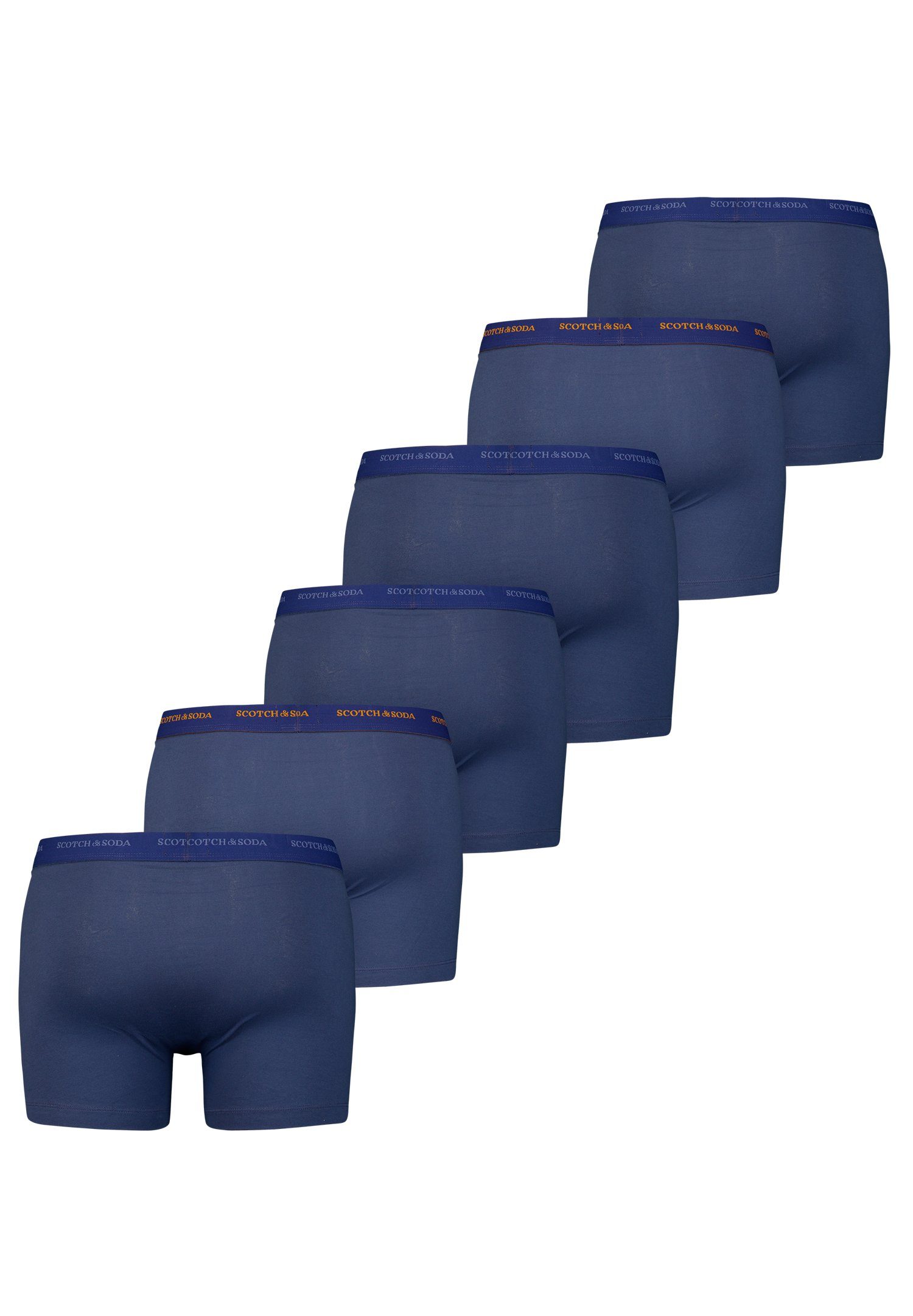 Boxershorts Boxer Base Scotch (Packung, 6-St., 6er-Pack) Men SCSO Blue Soda Pack 6er Logo &