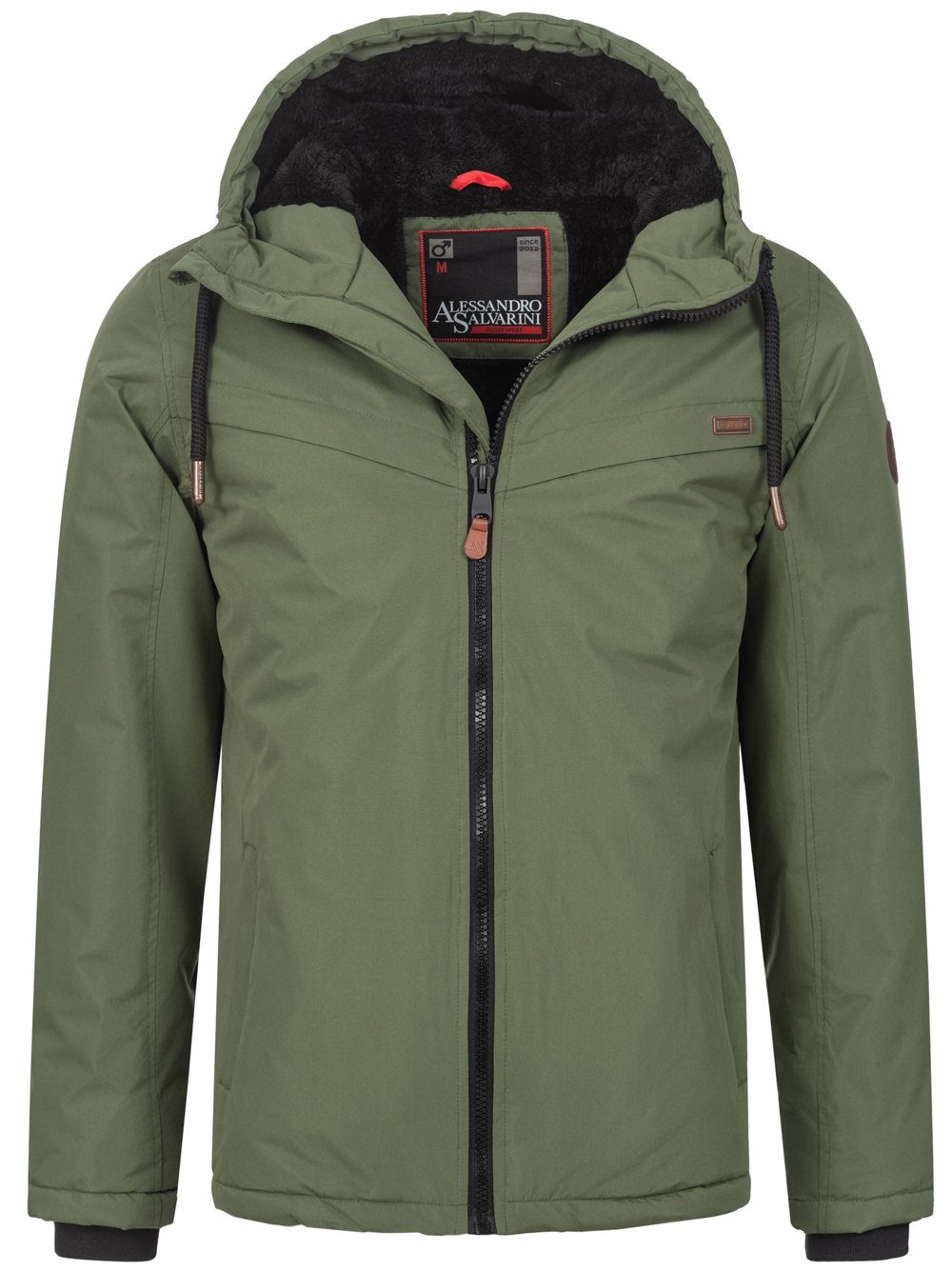 Alessandro Salvarini Winterjacke ASLighty innen komplett mit warmem Teddyfell – Bild 2 von 5