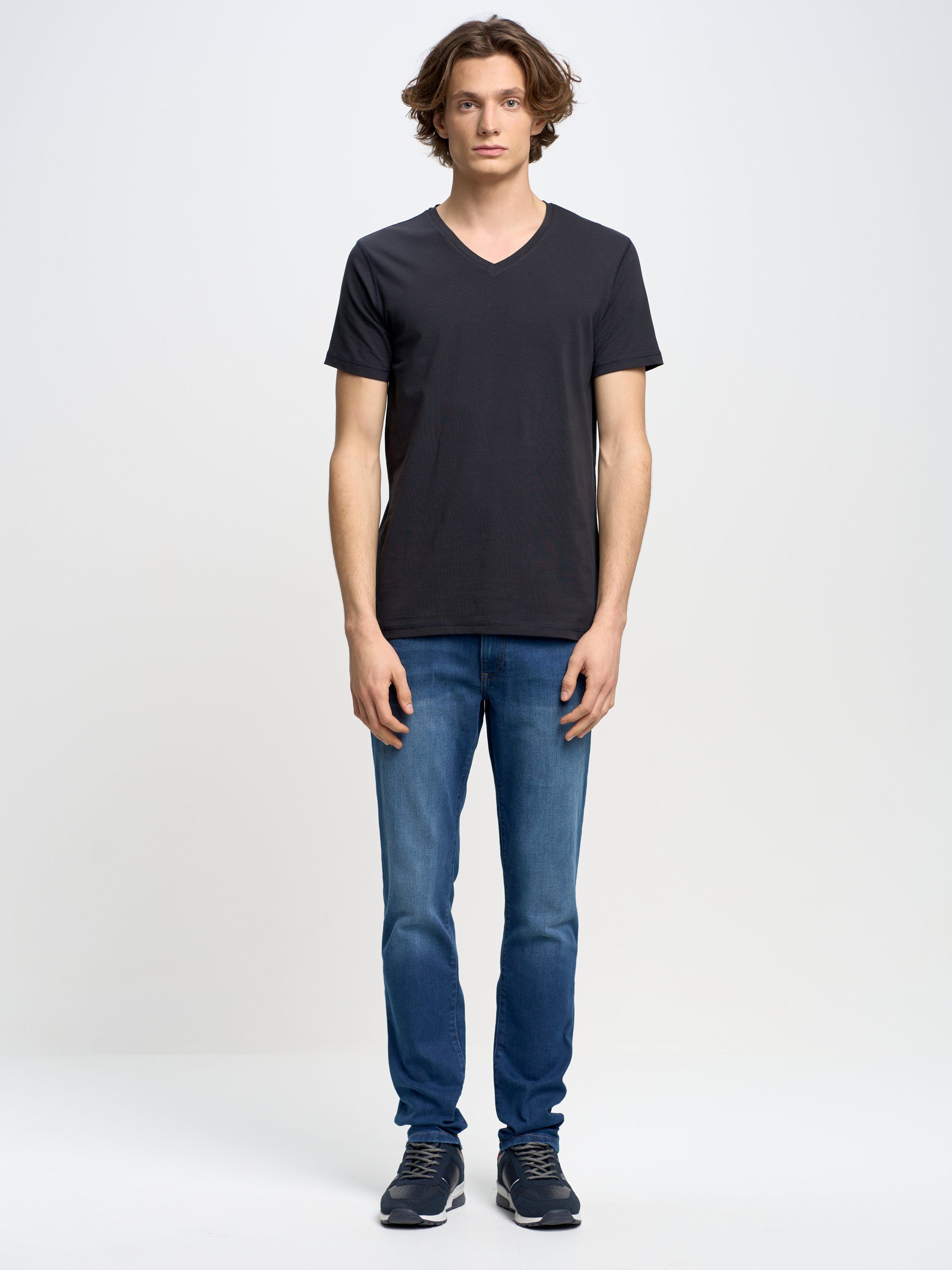 BIG STAR Tapered-fit-Jeans TERRY TAPERED (1-tlg) marine