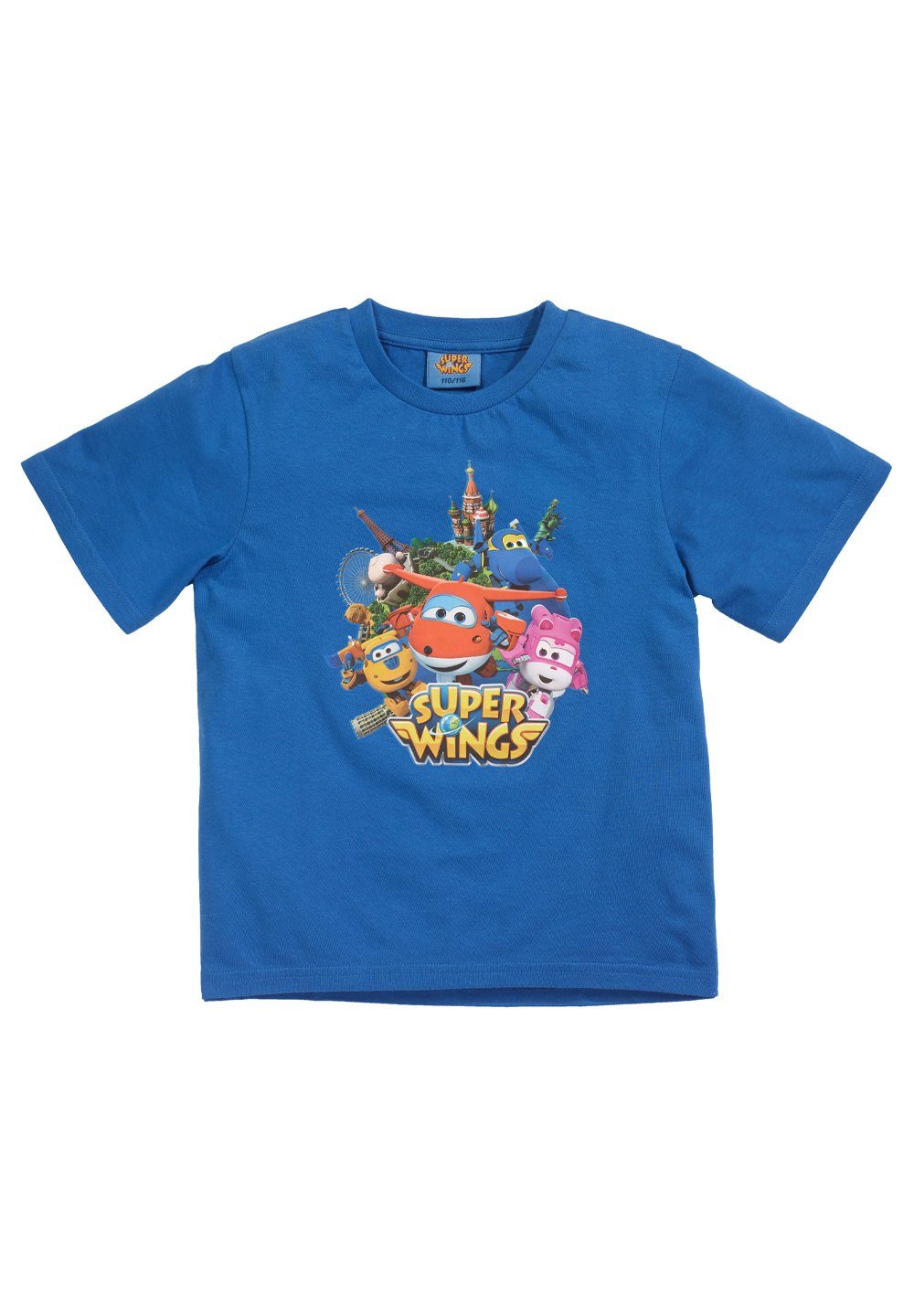 ONOMATO! T-Shirt Super Wings Kinder Jungen Kurzarm-Shirt | T-Shirts