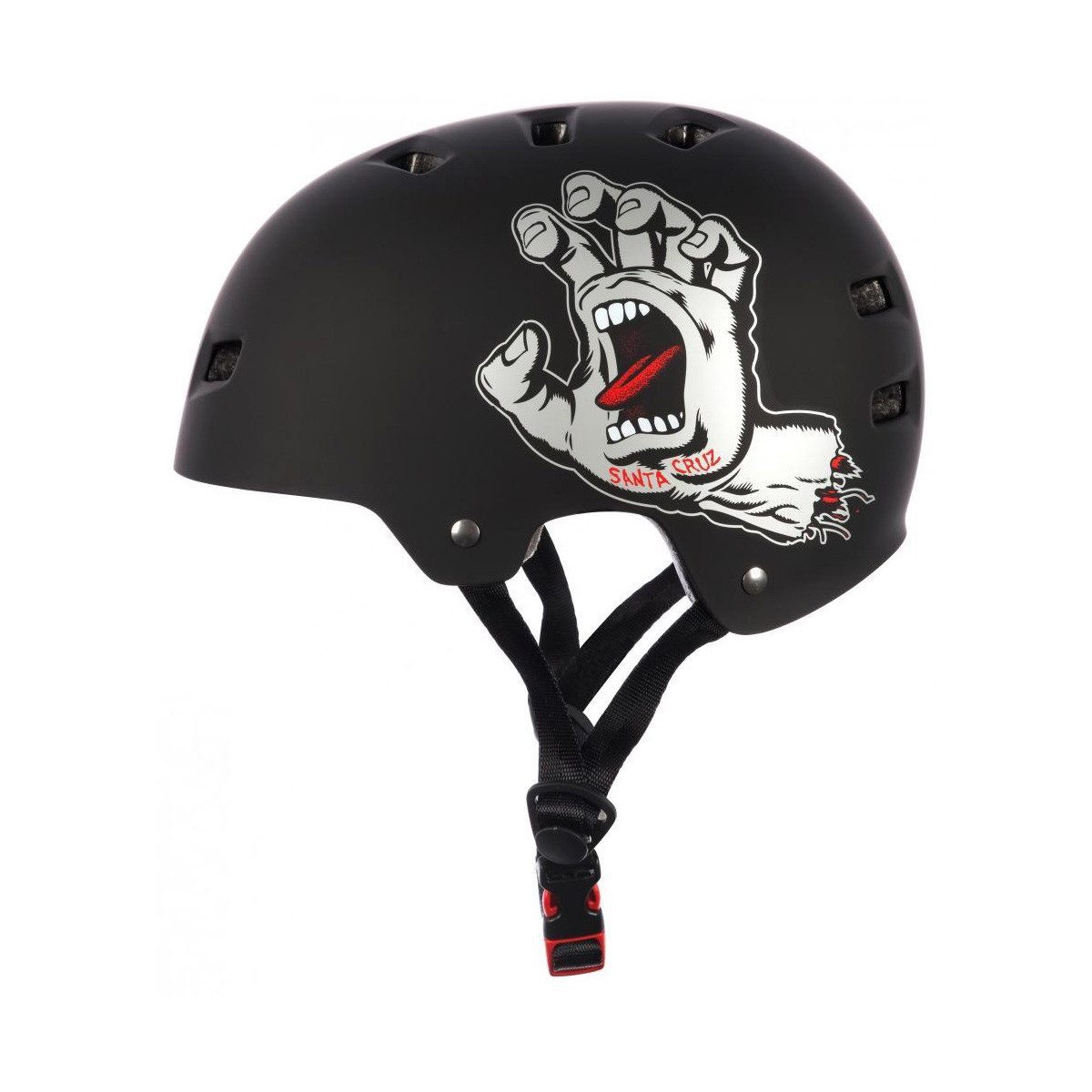 Bullet Skatehelm x Santa Cruz Screaming Hand, für Kinder und Erwachsene