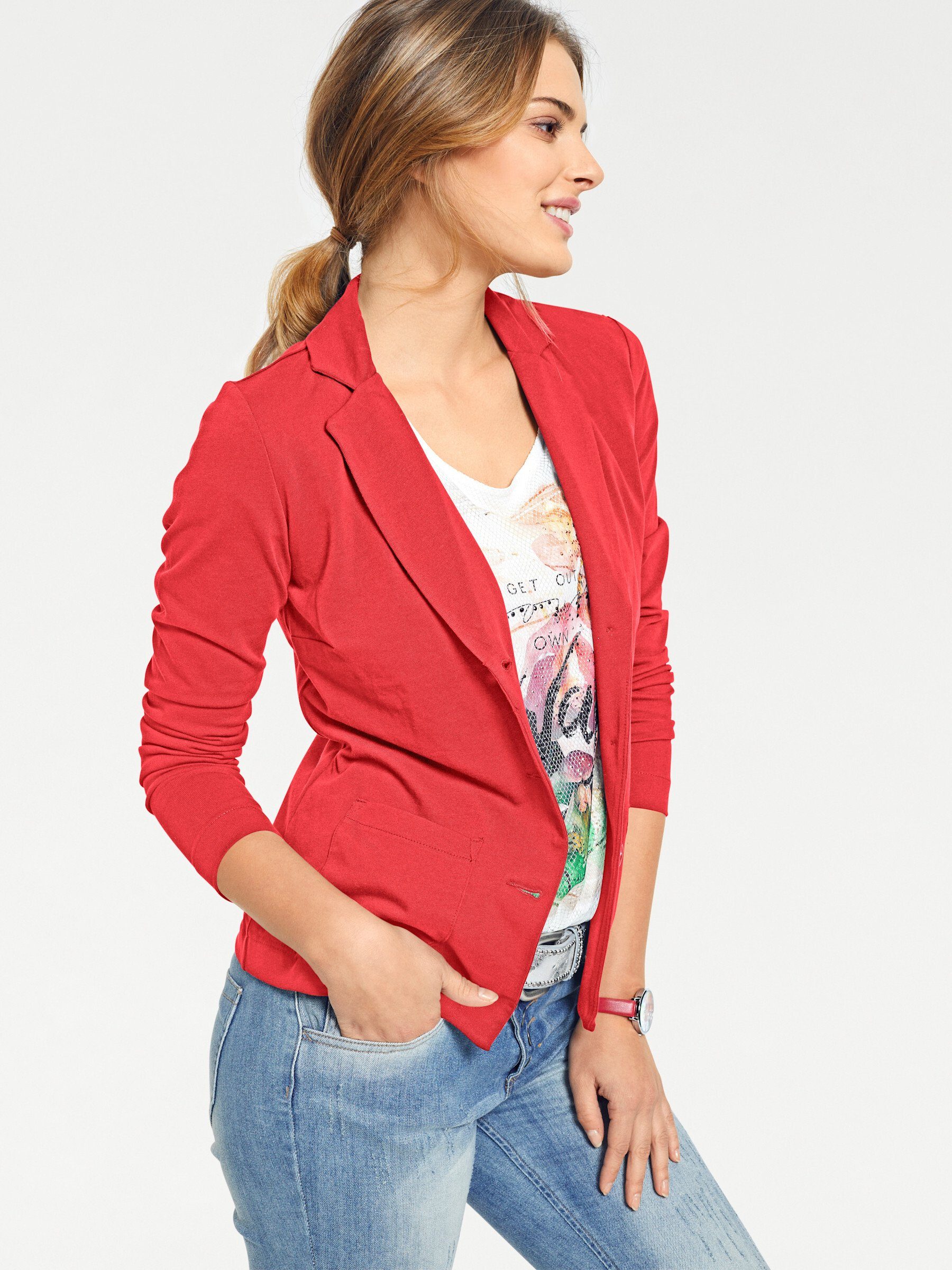 heine Jerseyblazer "Jersey-Blazer" günstig online kaufen