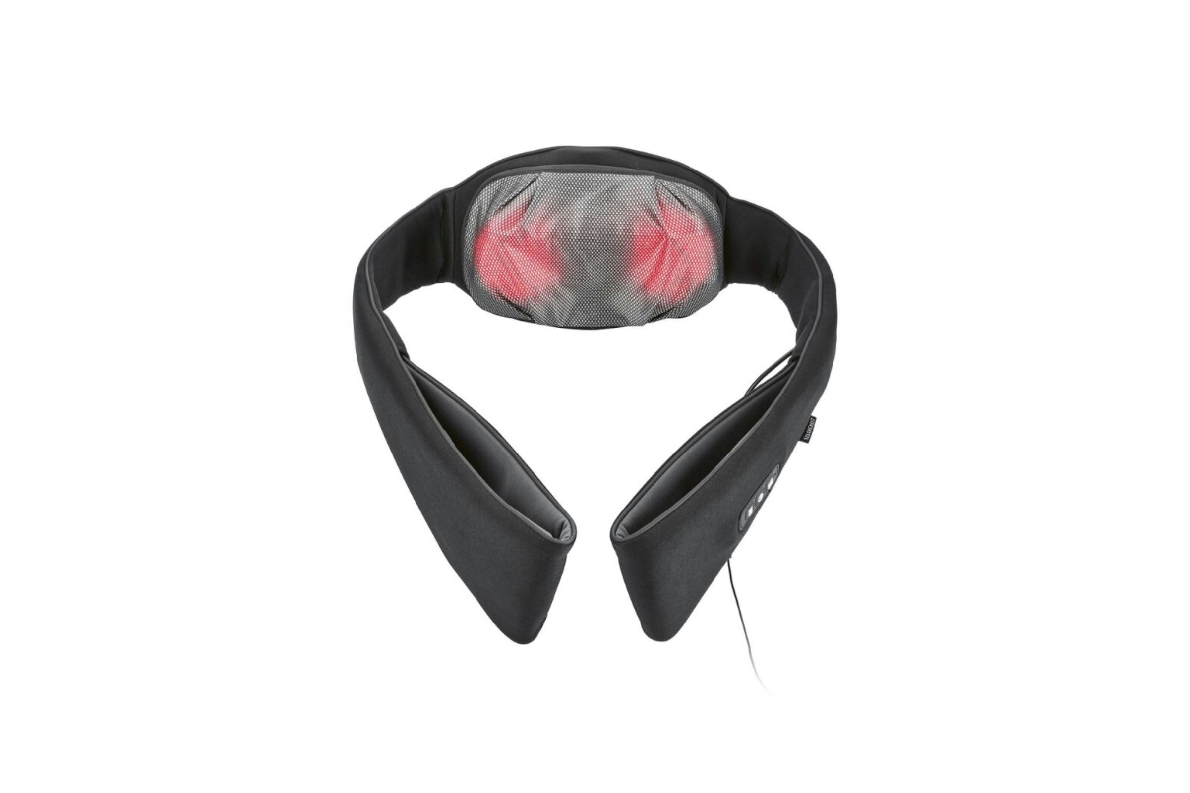 SilverCrest Nacken-Massagegerät Shiatsu Nacken Massagegerät mit Wärmefunktion, Gerät mit Zubehör, flexibler Einsatz - Schulter, Rücken und mehr