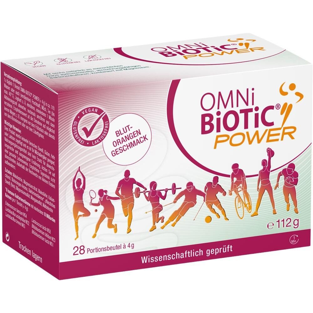 INSTITUT ALLERGOSAN OMNI BiOTiC POWER Pulver Beutel Pulver, 112 g
