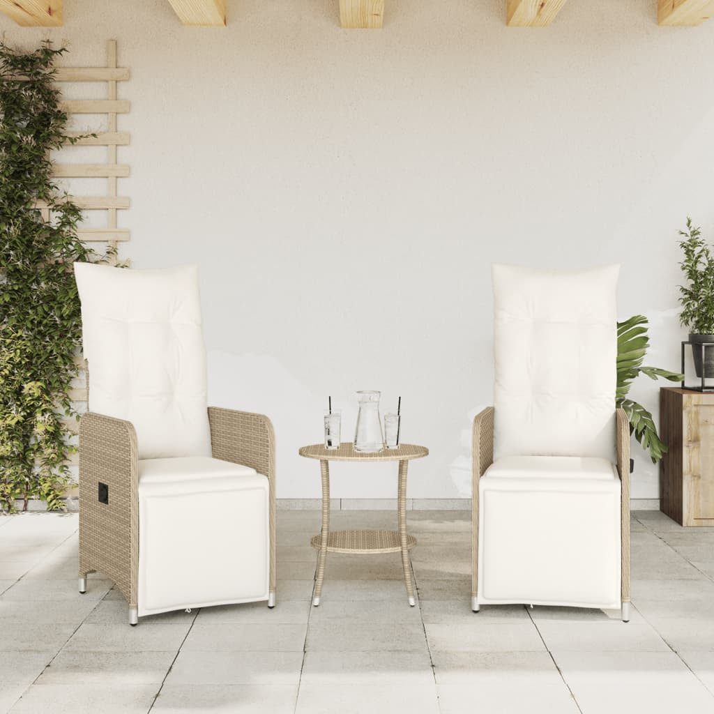 vidaXL Gartenstuhl Gartensessel 2 Stk. Verstellbar günstig online kaufen