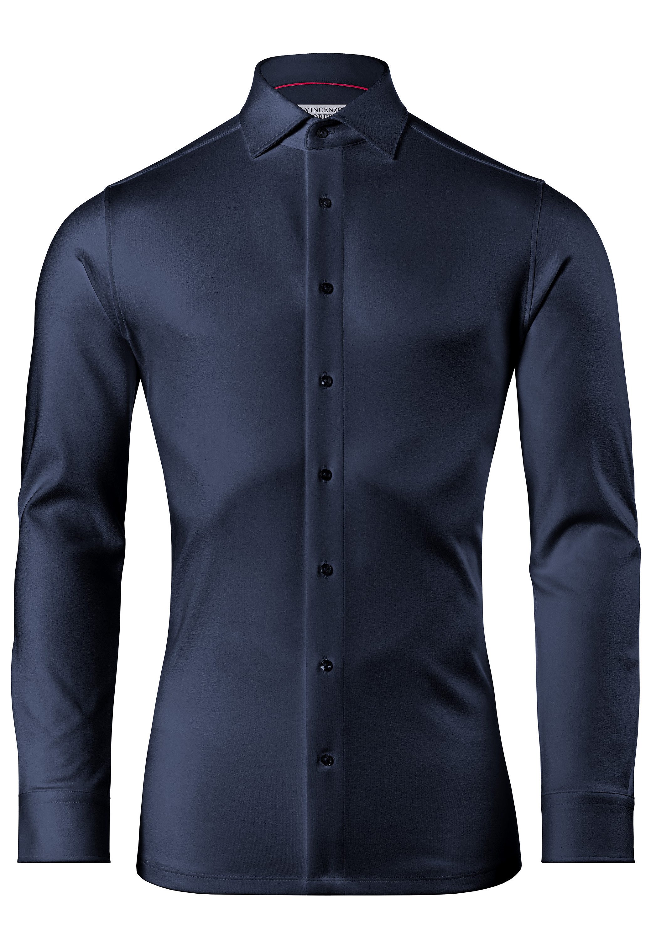 Vincenzo Boretti Businesshemd tailliert bügelfrei Jersey günstig online kaufen