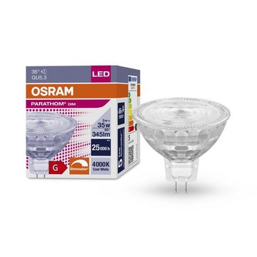 Osram LED-Leuchtmittel GU5.3 PARATHOM MR16 dimmbarer Strahler, GU5.3, Neutralweiß