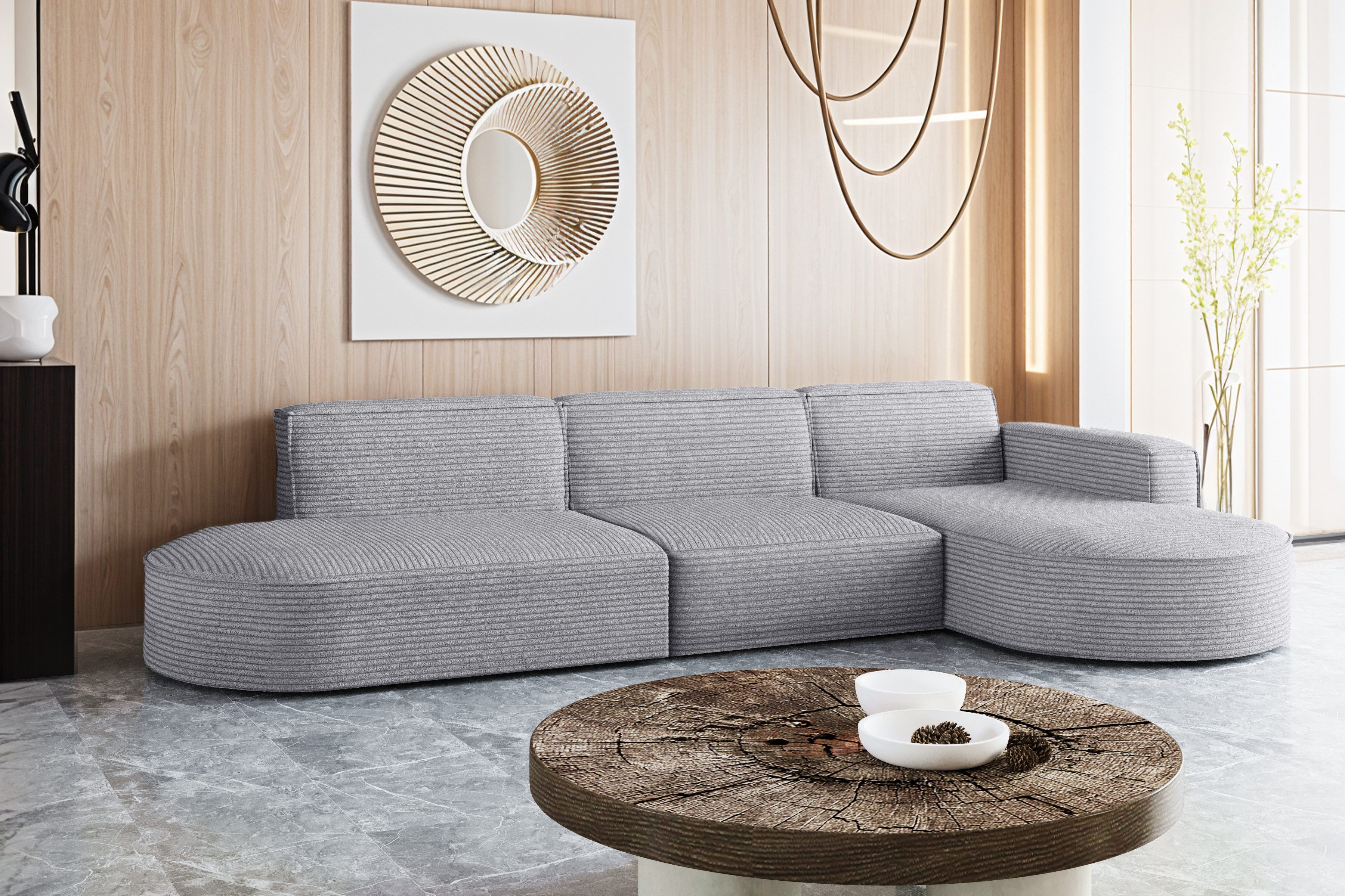 Kaiser Möbel Ecksofa Designer, Sofa L günstig online kaufen