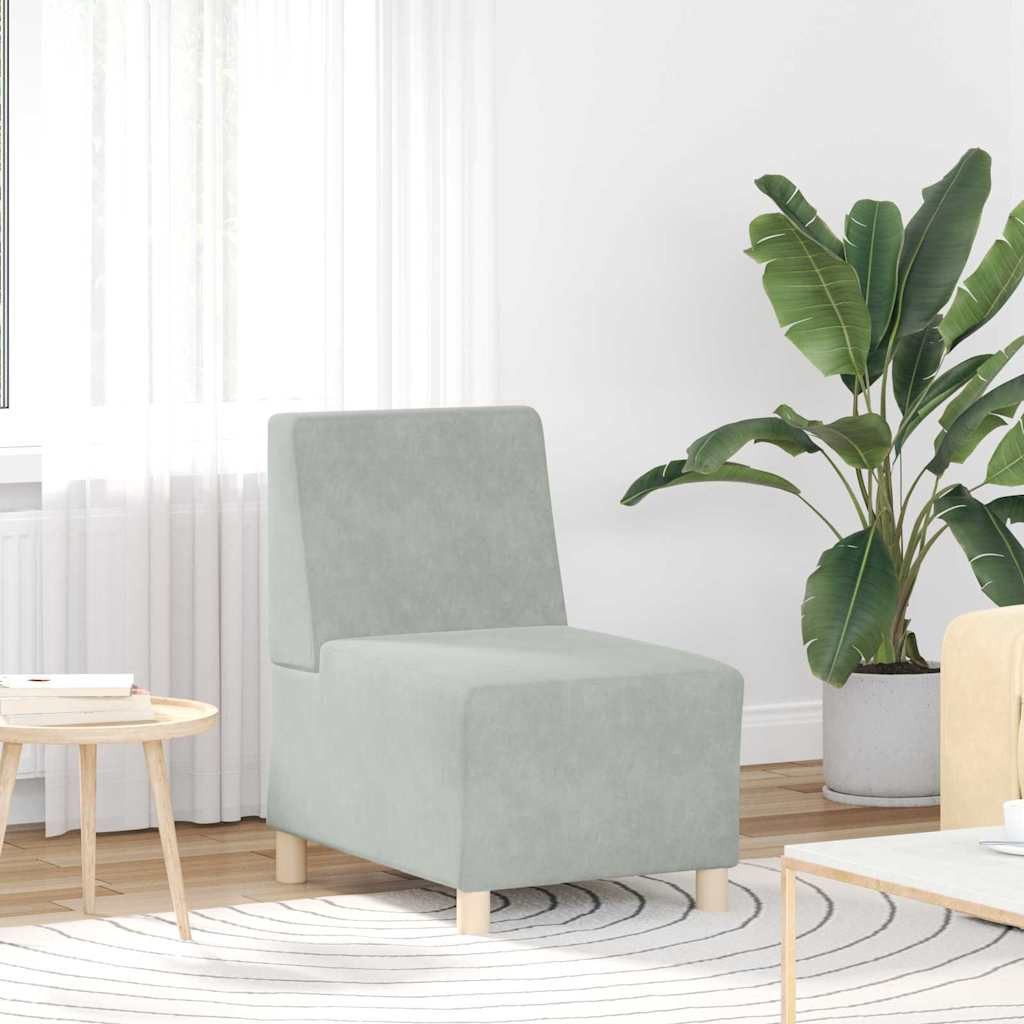 vidaXL Sofa Modulares Armfreies Sofa 3 günstig online kaufen