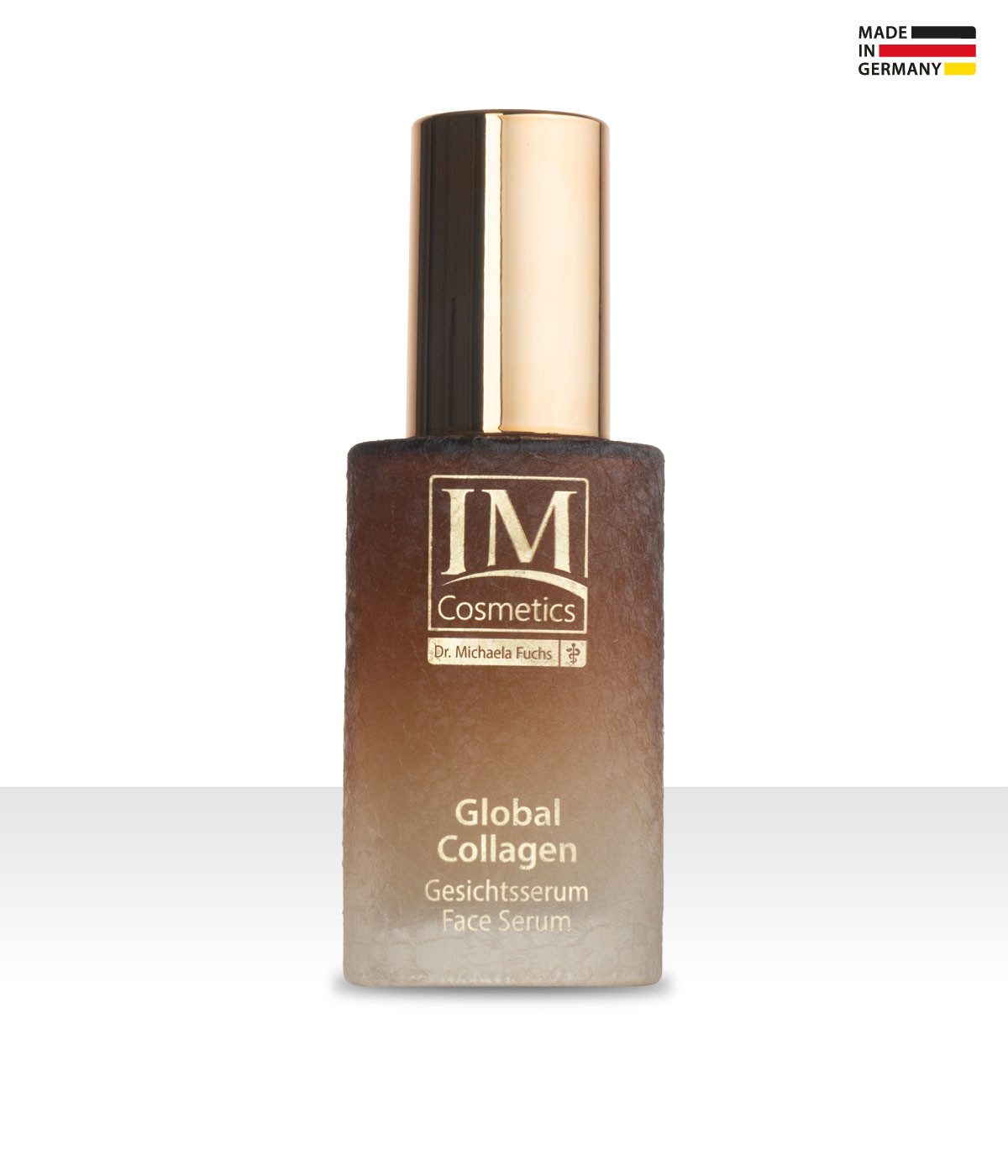 Genius Gesichtsserum IMC Global Collagen Gesichtsserum Peptide & Hyaluronsäure 40 ml, Intensive Feuchtigkeitsversorgung