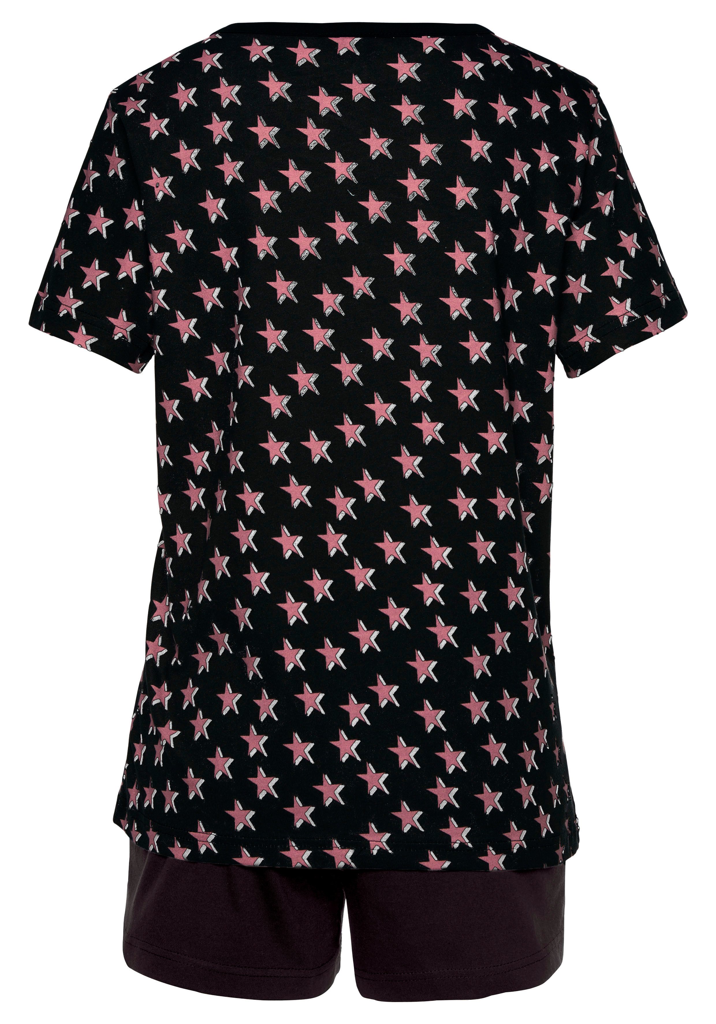 Vivance Dreams by Lascana Shorty (Packung, 4 tlg., 2 Stück) mit Sternedruck – Bild 5 von 5
