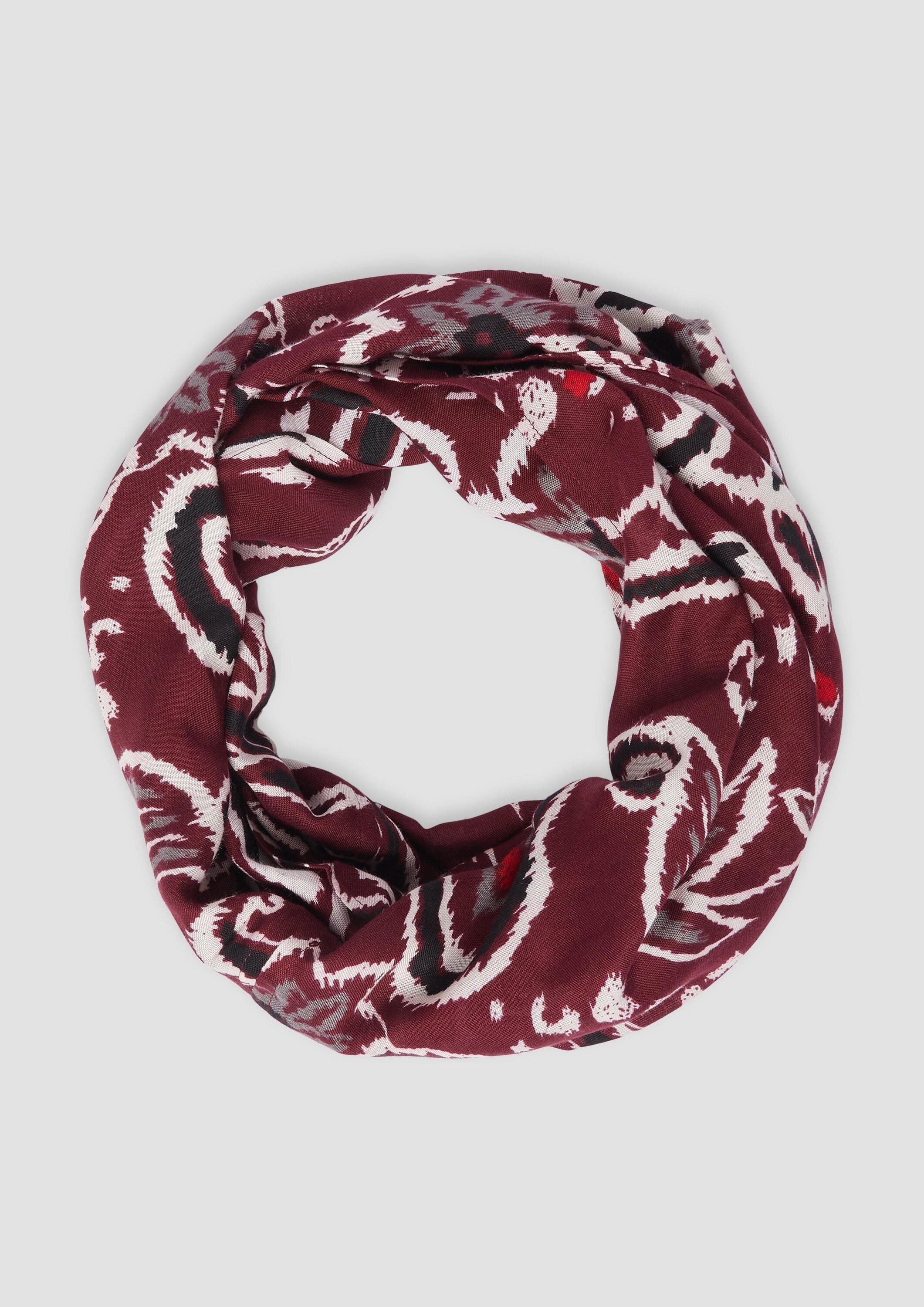 s.Oliver Loop Snood Loop-Schal mit floralem günstig online kaufen