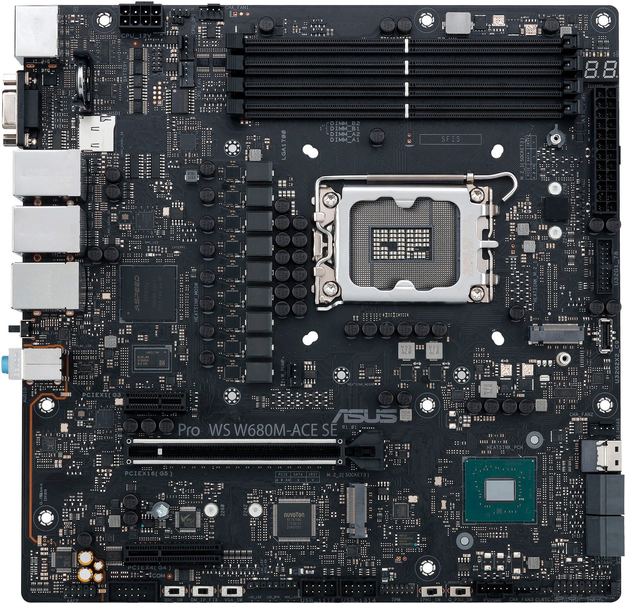 Asus PRO WS W680M-ACE SE Mainboard