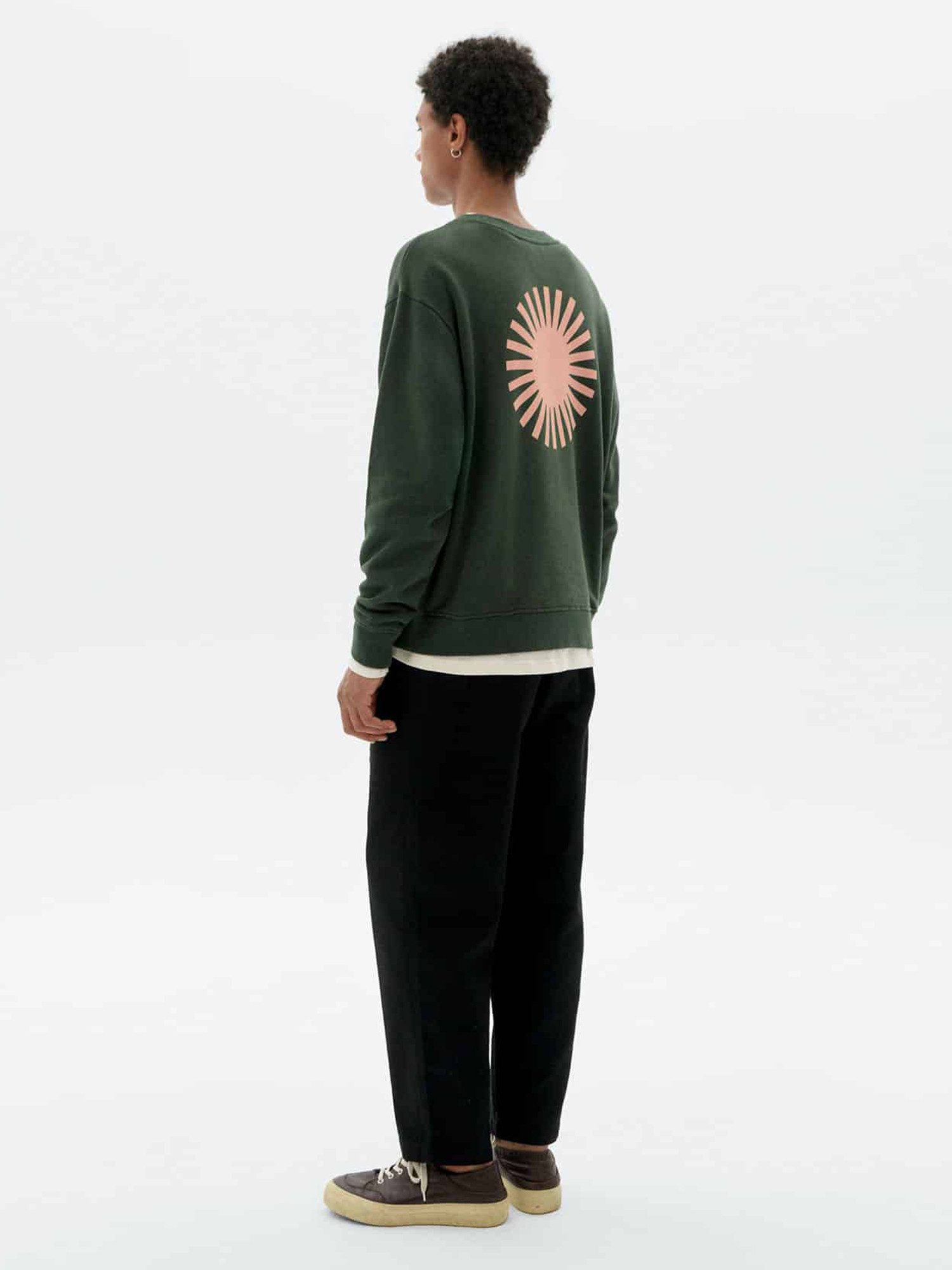 Thinking Mu Sweatshirt Sol Contrast Leon