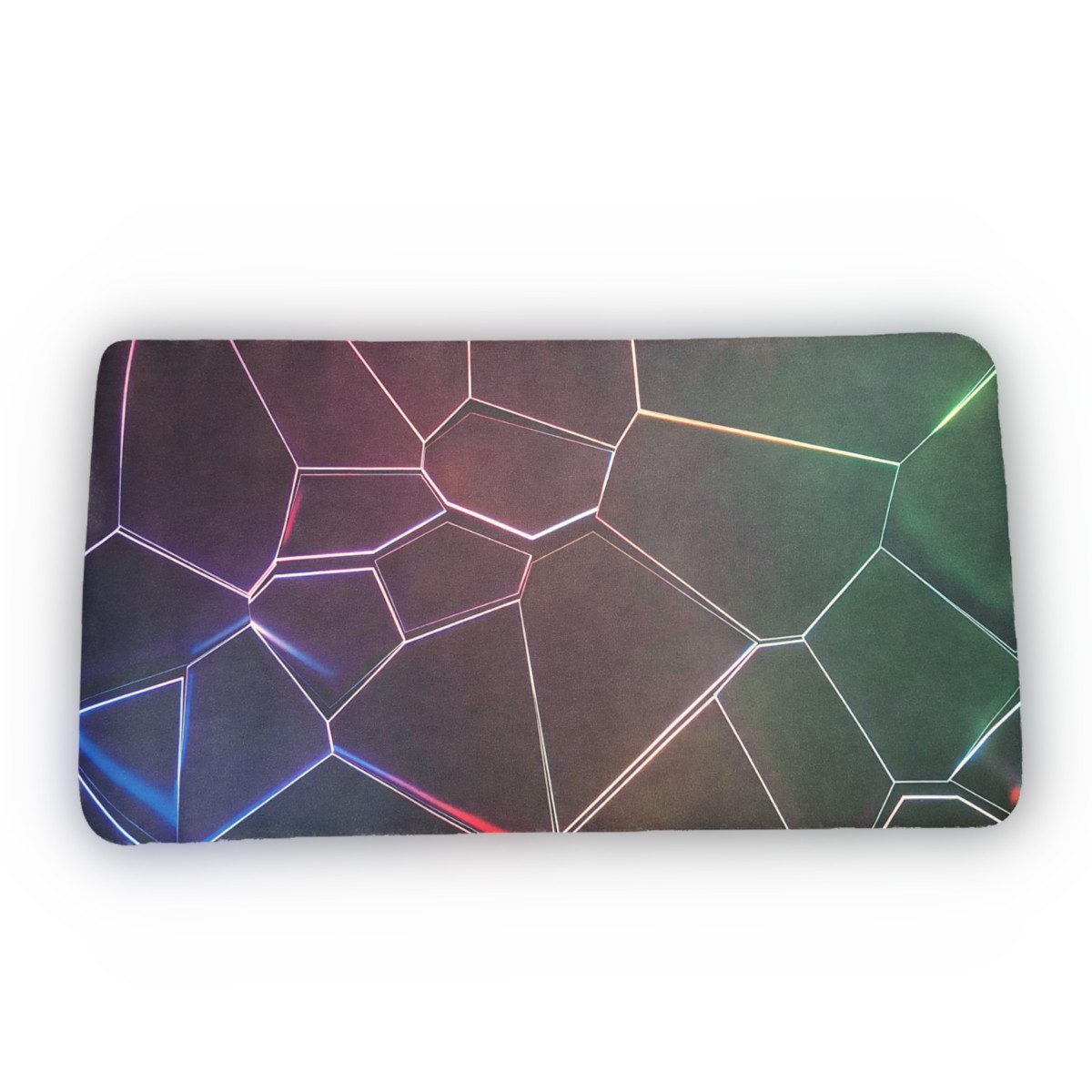 R2 Invest Gaming Mauspad Schreibtischunterlage XXL Mauspad für Gaming und Büro 74 × 38 cm