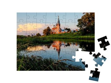 puzzleYOU Puzzle Das Verkündigungskloster, Bezirk Shuysky, Russland, 48 Puzzleteile, puzzleYOU-Kollektionen Bulgarien