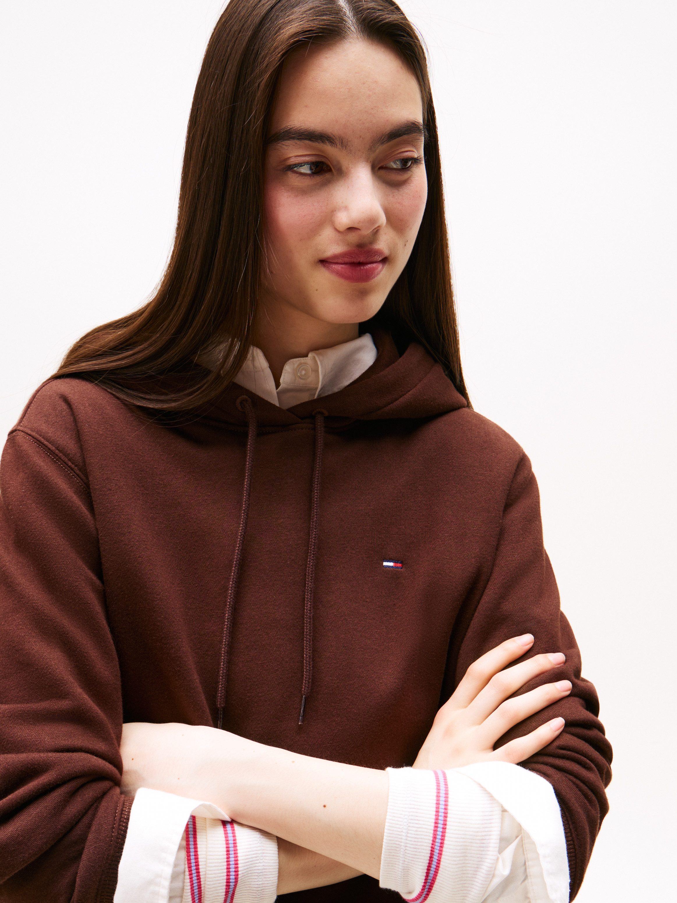 Tommy Jeans Kapuzensweatshirt TJW REG S FLAG HOODIE mit Logo-Flag günstig online kaufen